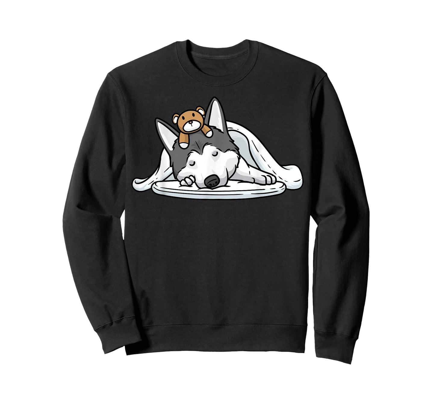 Husky Dog Official Sleeping Shirt Pajama Siberian Husky T-Shirt for Men Women Girls Kids