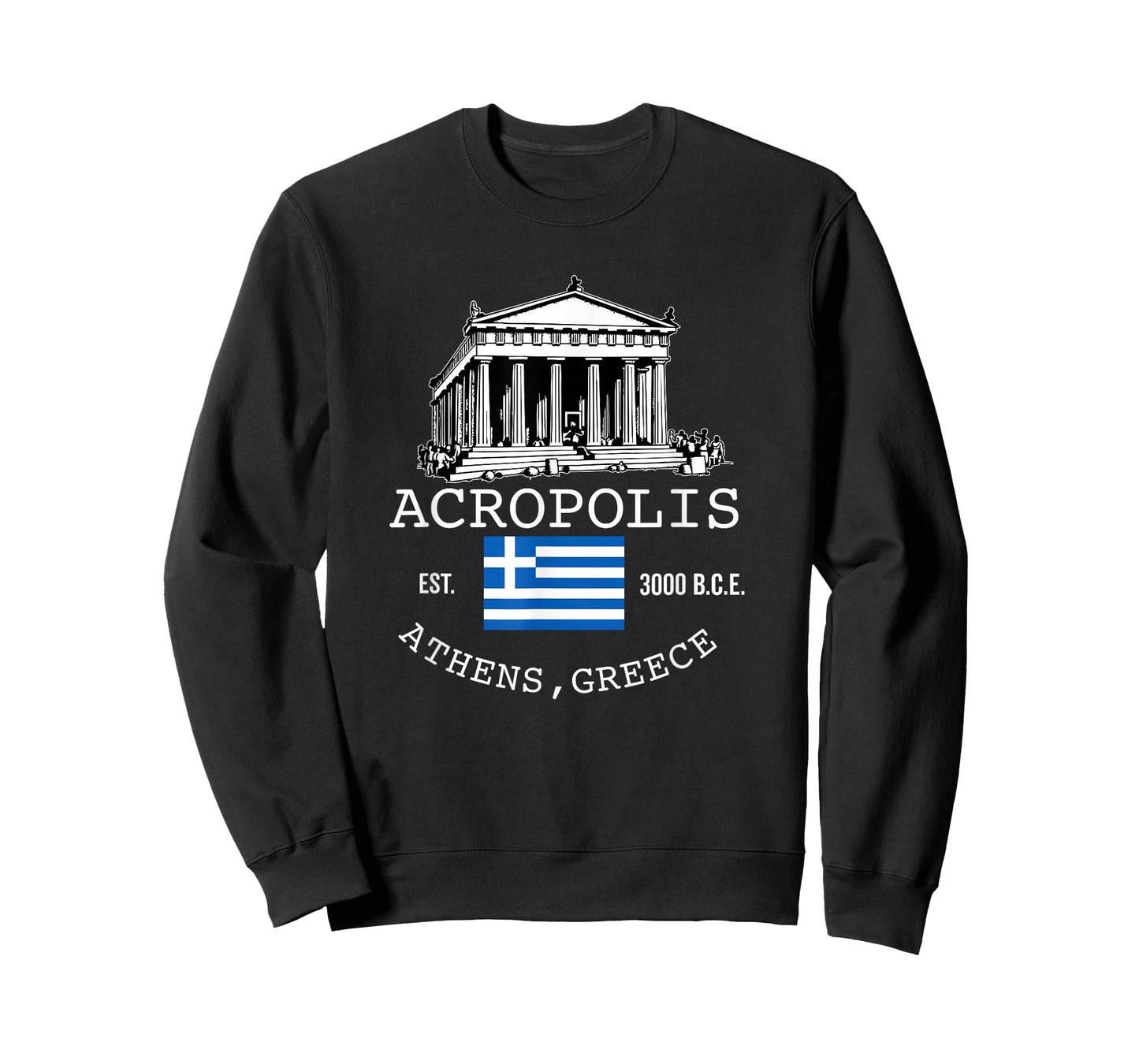 Acropolis Souvenir Athens Greece Greek Parthenon T-Shirt