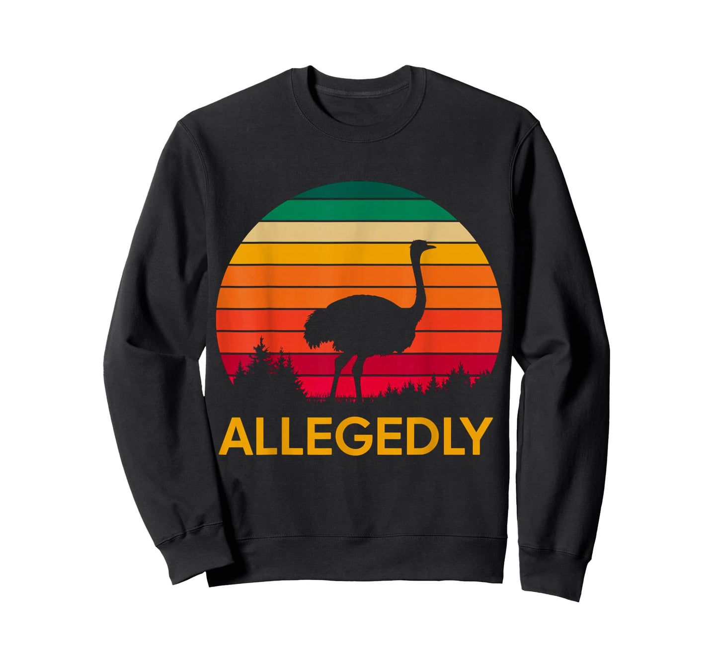 Retro Allegedly Ostrich T-Shirt