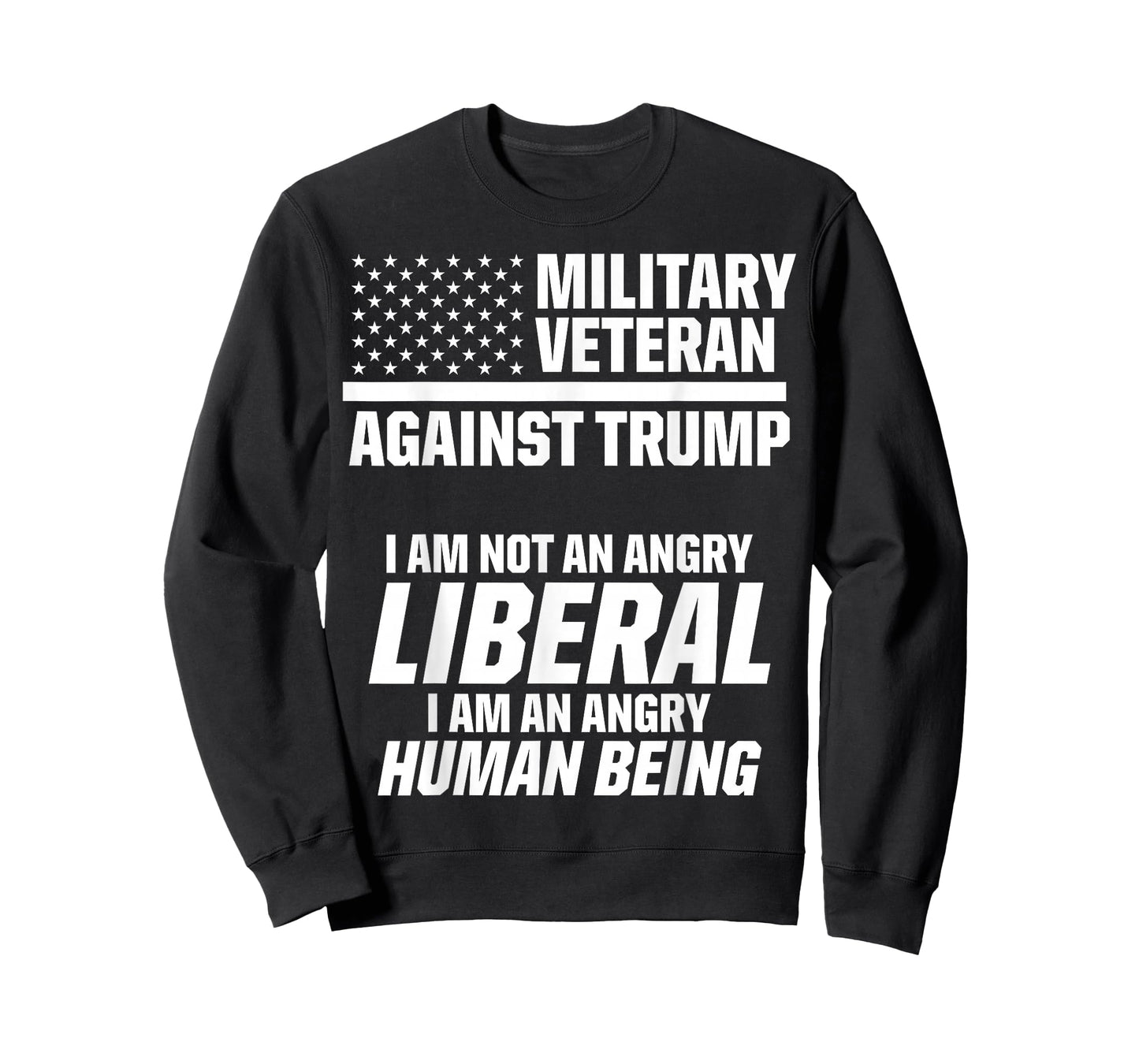 Military Veterans Against Trump 2020 Liberal USA Election T-Shirt