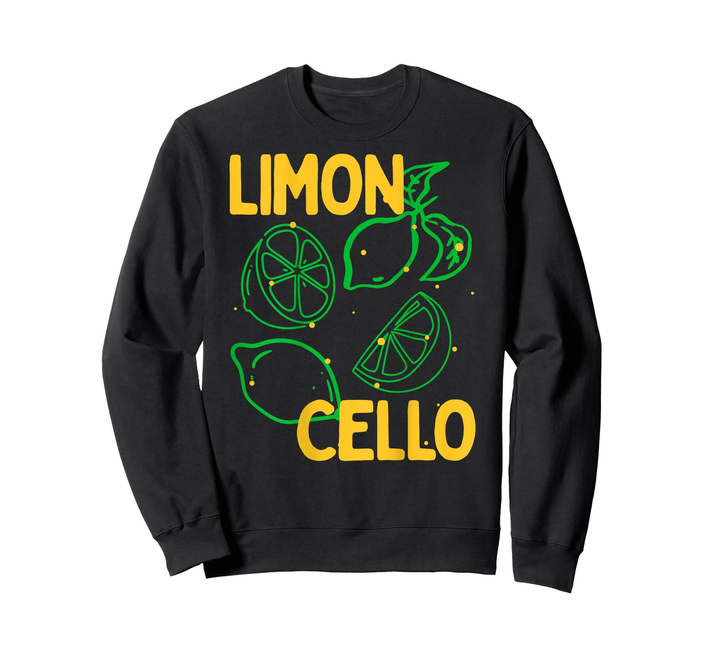 Limoncello Lemon Lemon Italy Summer Social Club Back Print T-Shirt
