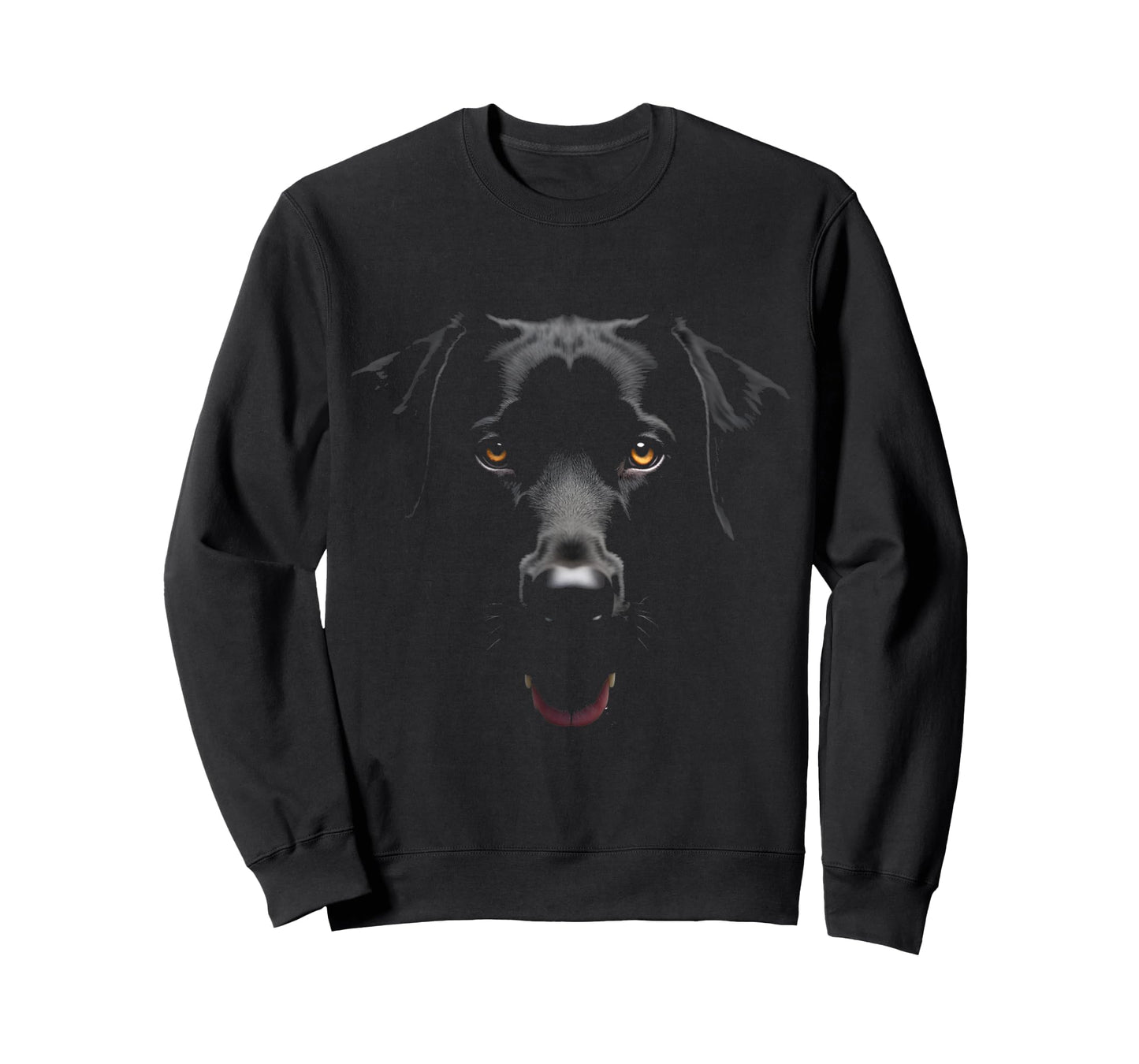 Black Labrador Retriever Dog Lab Face T-Shirt