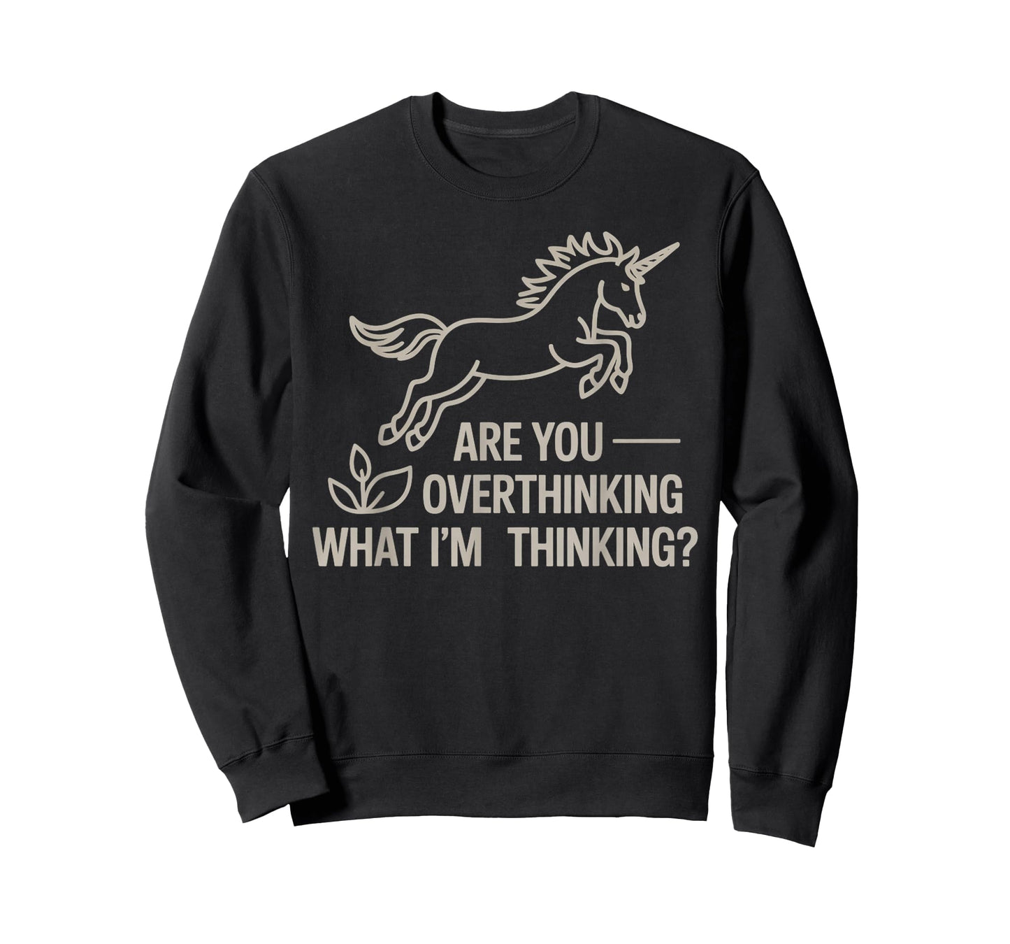 Horse are You Overthinking What I'm Overthinking Unicorn T-Shirt