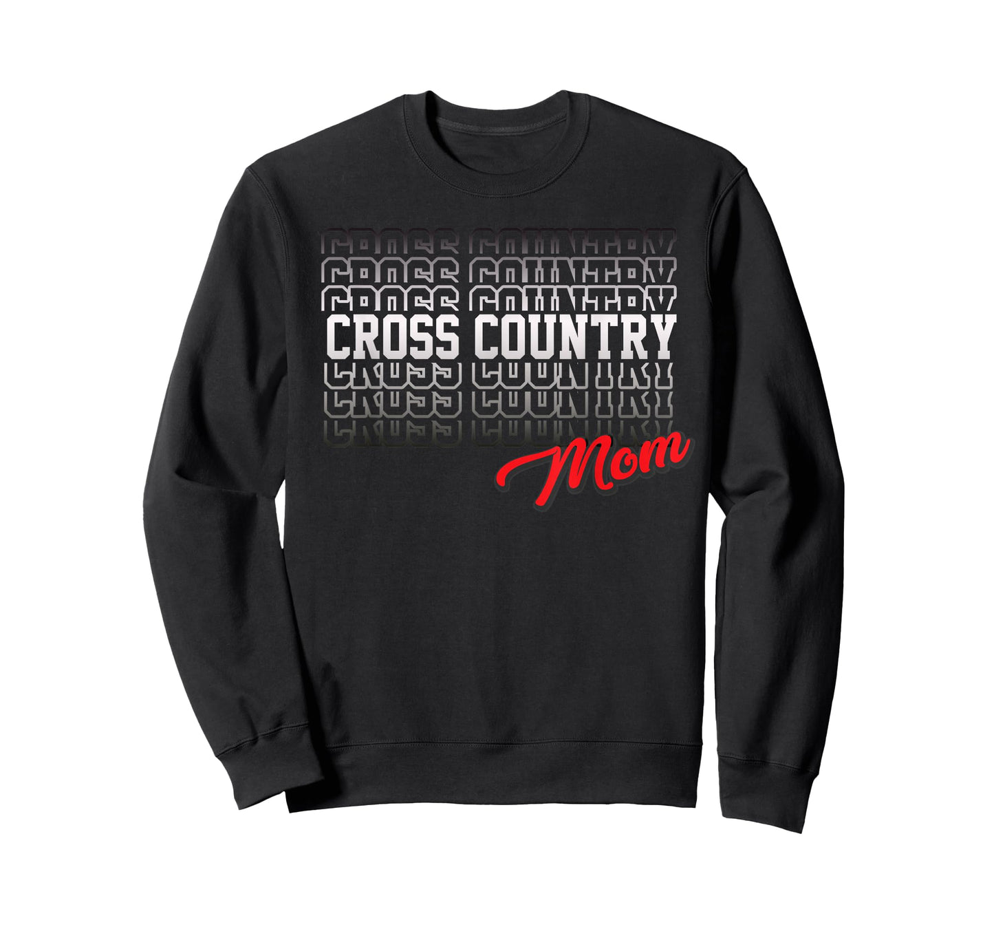 Cross Country Mom High School Running Team Mother T-Shirt