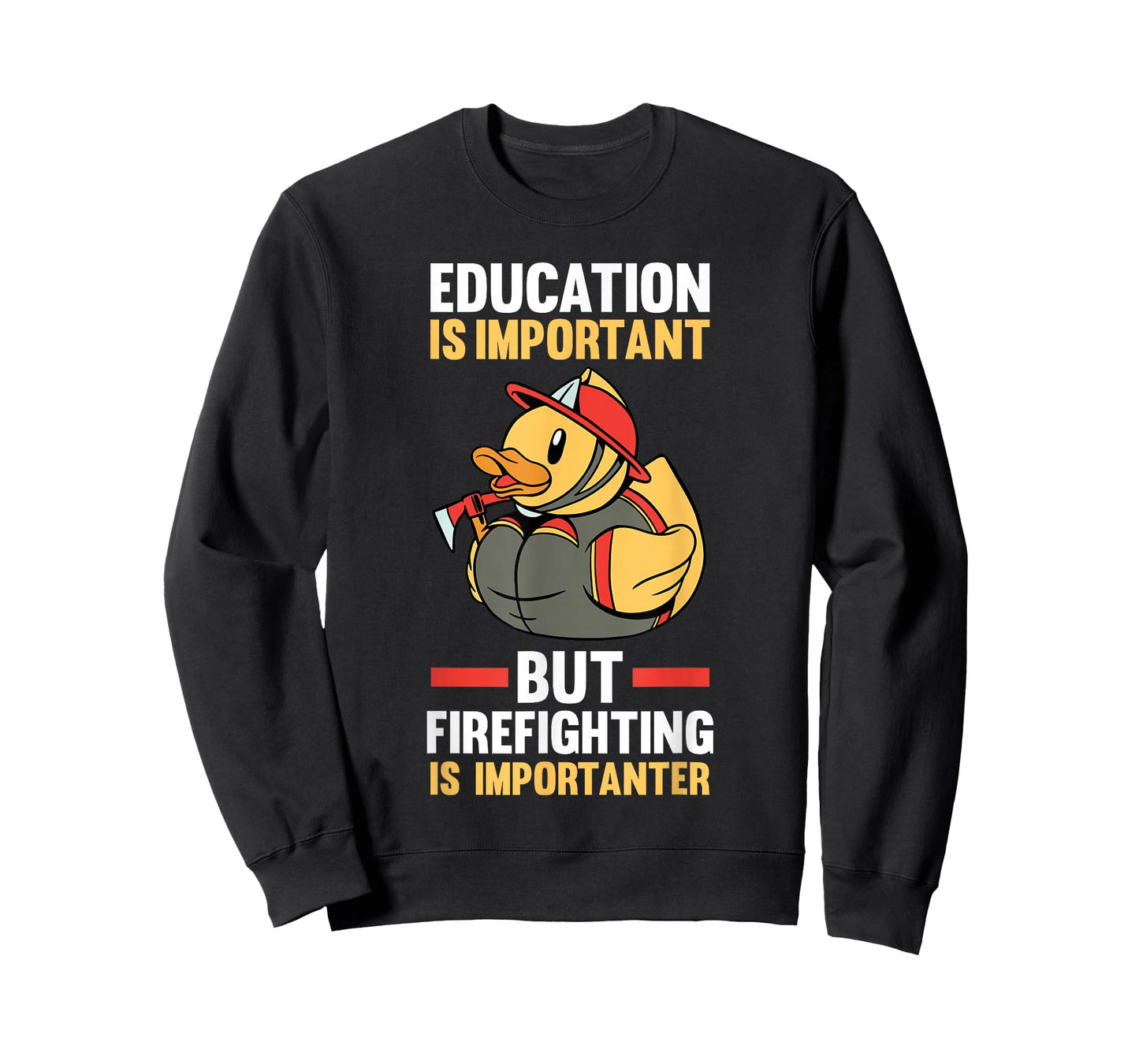 Rubber Duck Fireman Firefighter T-Shirt