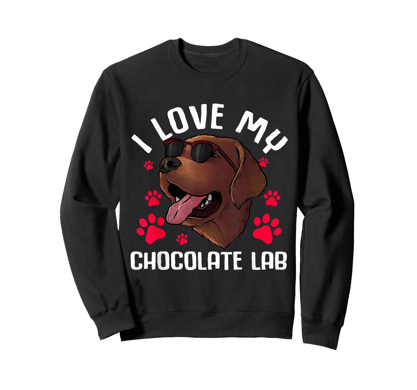 Funny Chocolate Labrador Retriever Gift Men Women Lab Lover T-Shirt