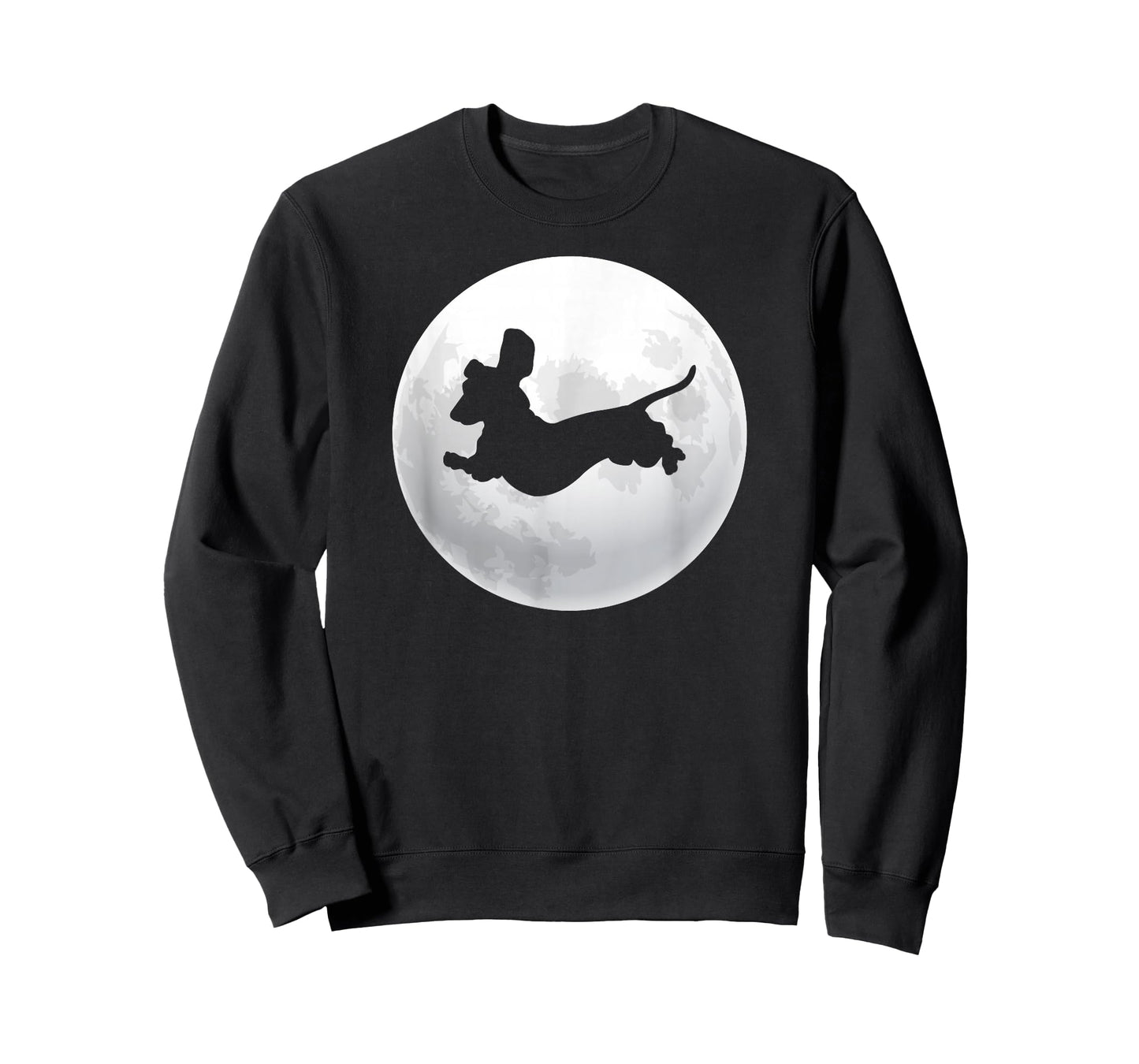 Dachshund Dachshund Silhouette Dog Retro Moon T-Shirt