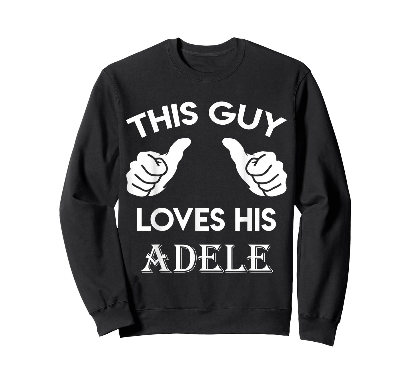 This Guy Loves his Adele Gift Valentine Heart Belongs 3 T-Shirt