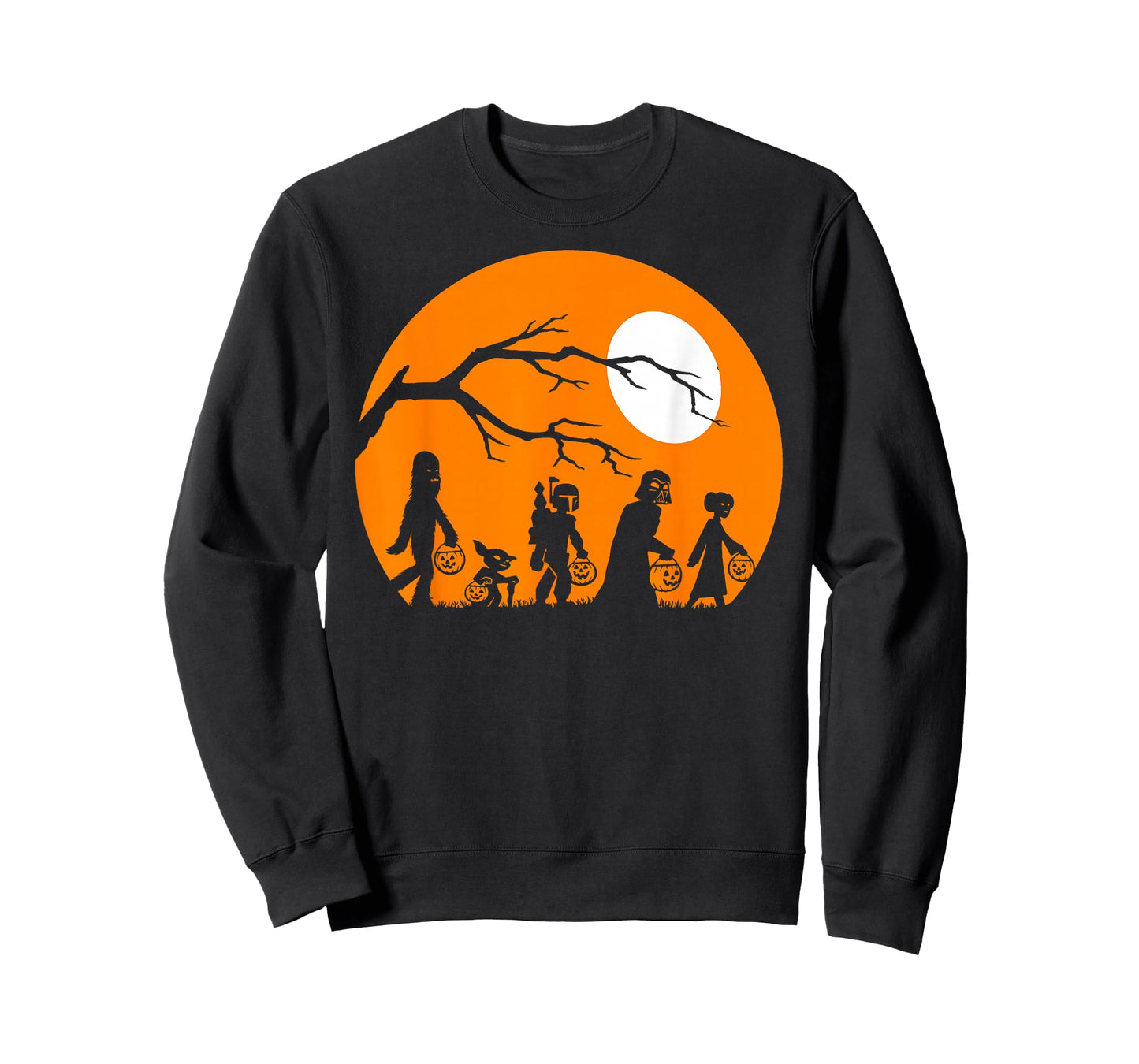Star Wars Trick Or Treat Halloween Silhouette T-Shirt