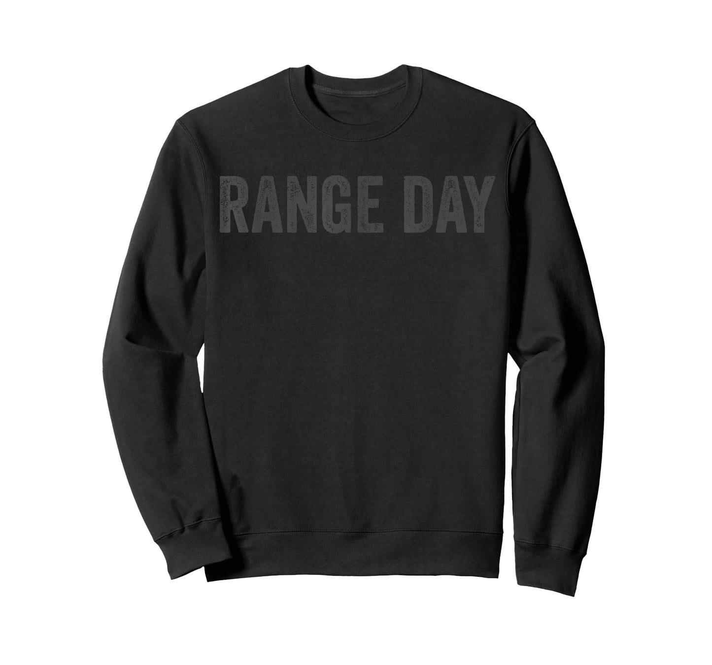 Range Tees - Range Day Firearm Instructor Design T-Shirt - Men's Black Short Sleeve Regular Fit Small