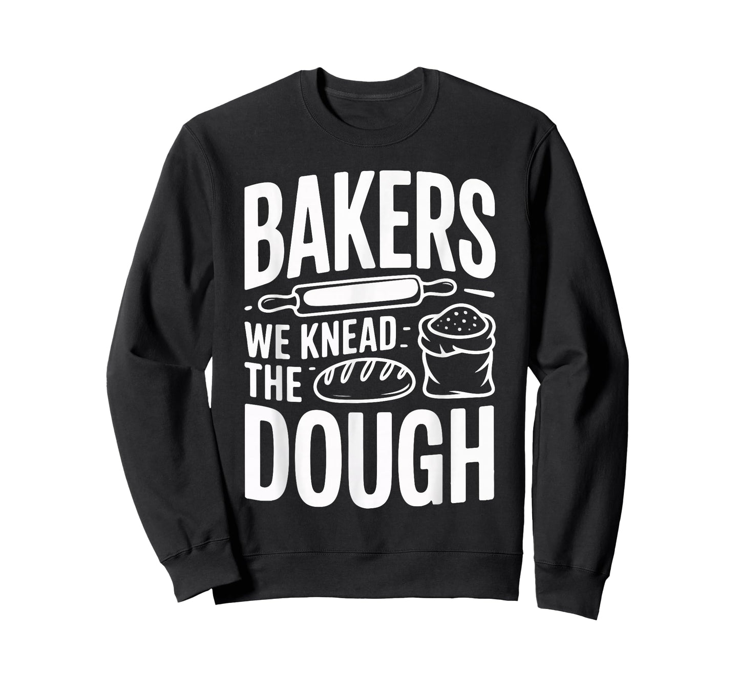 Bakers We Knead The Dough Rolling Pin Bread T-Shirt