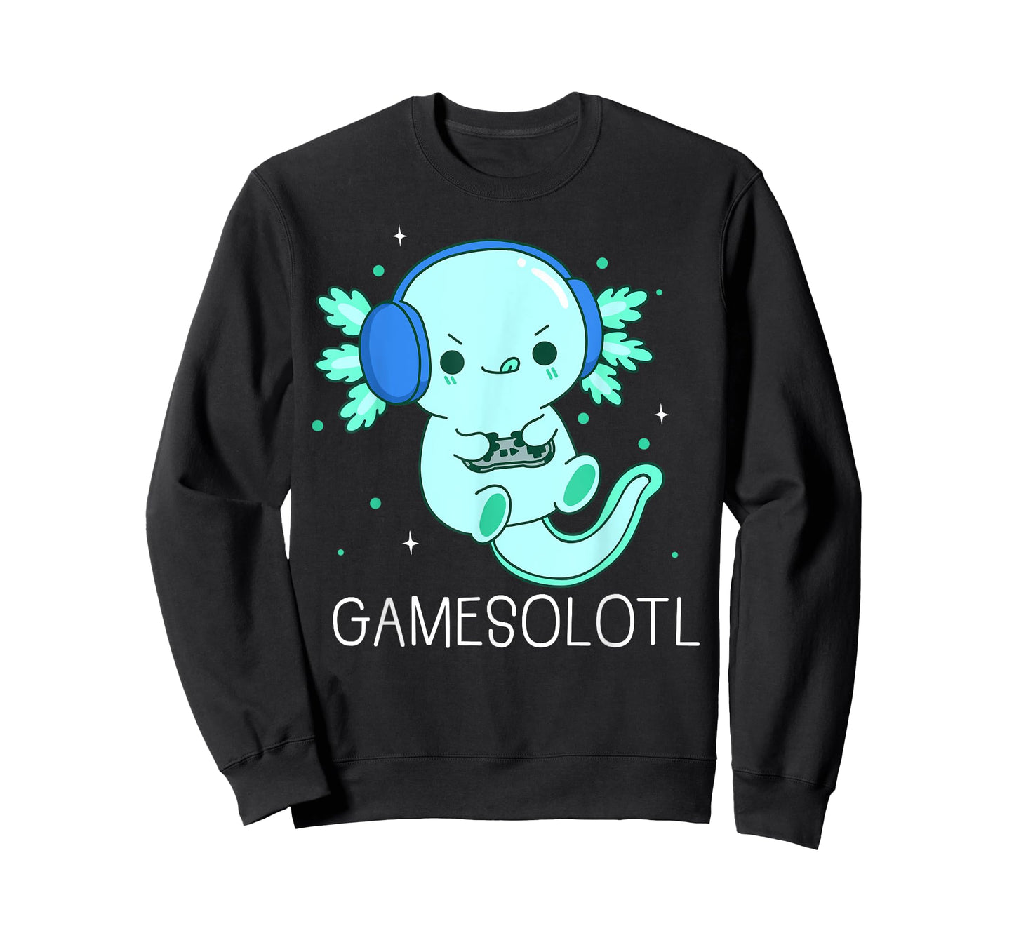 Kawaii Gamesolotl Axolotl Gamer Anime Gifts Boys Girls T-Shirt