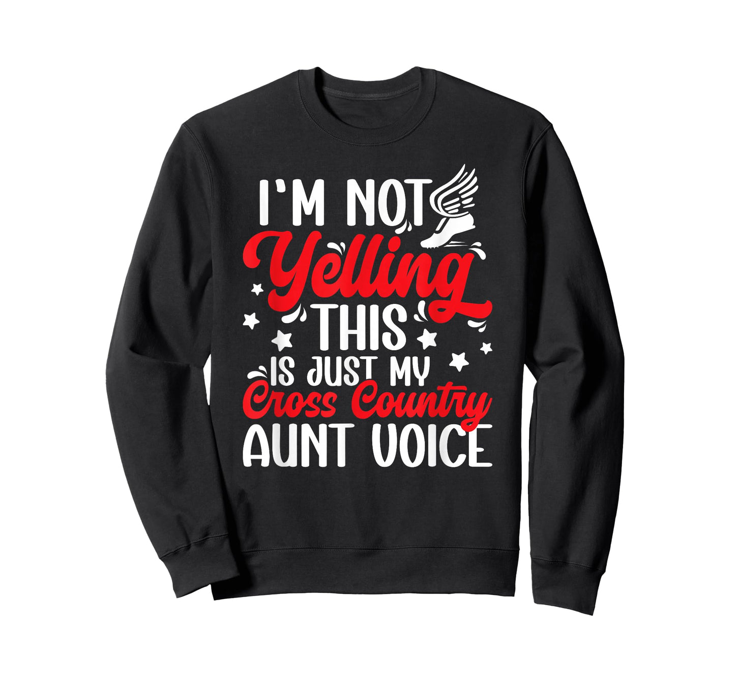Cross Country Aunt Voice Cross Country Runner Auntie XC Aunt T-Shirt