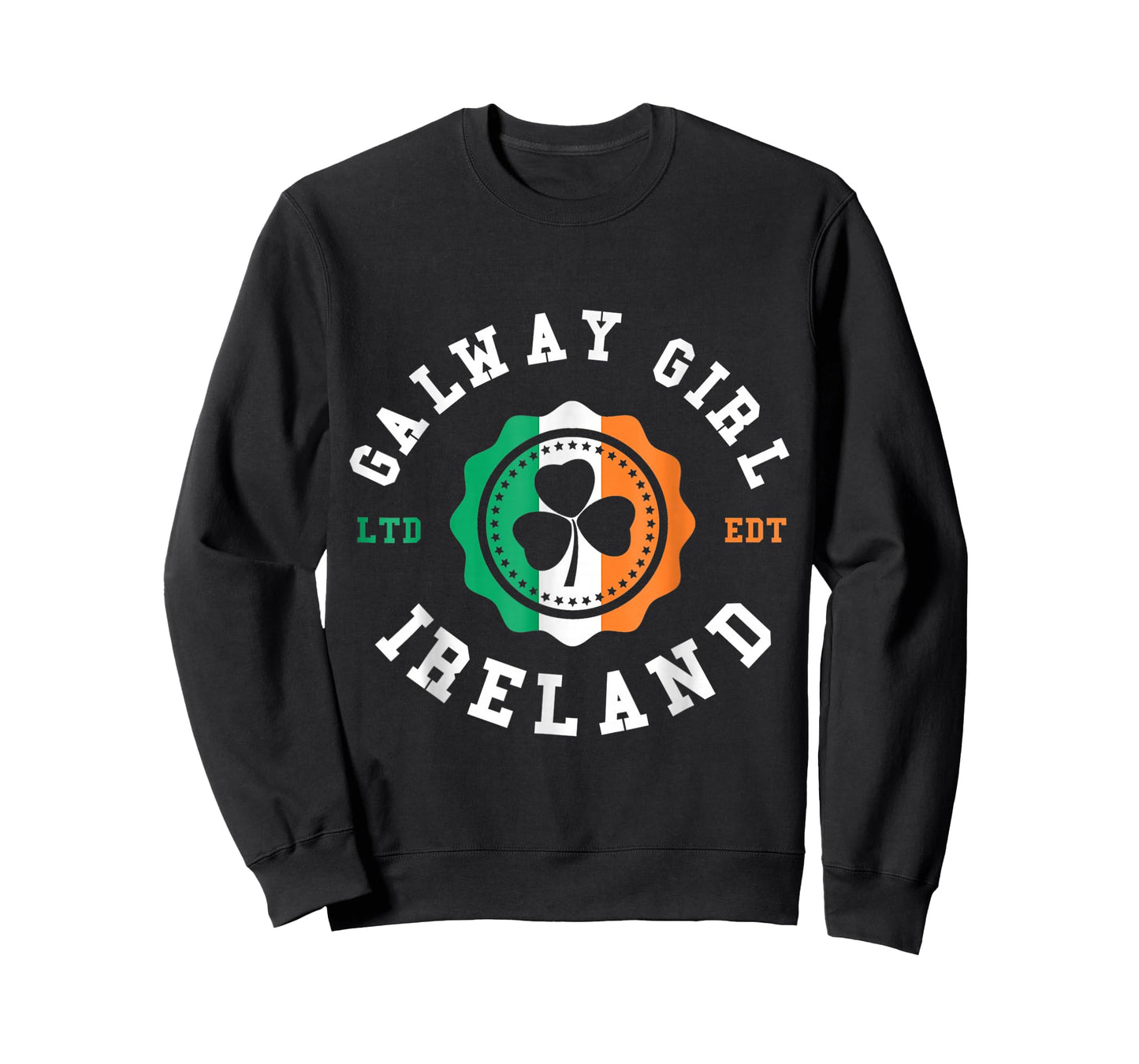 Funny Galway Girl Ireland Shamrock Irish Pride T-Shirt