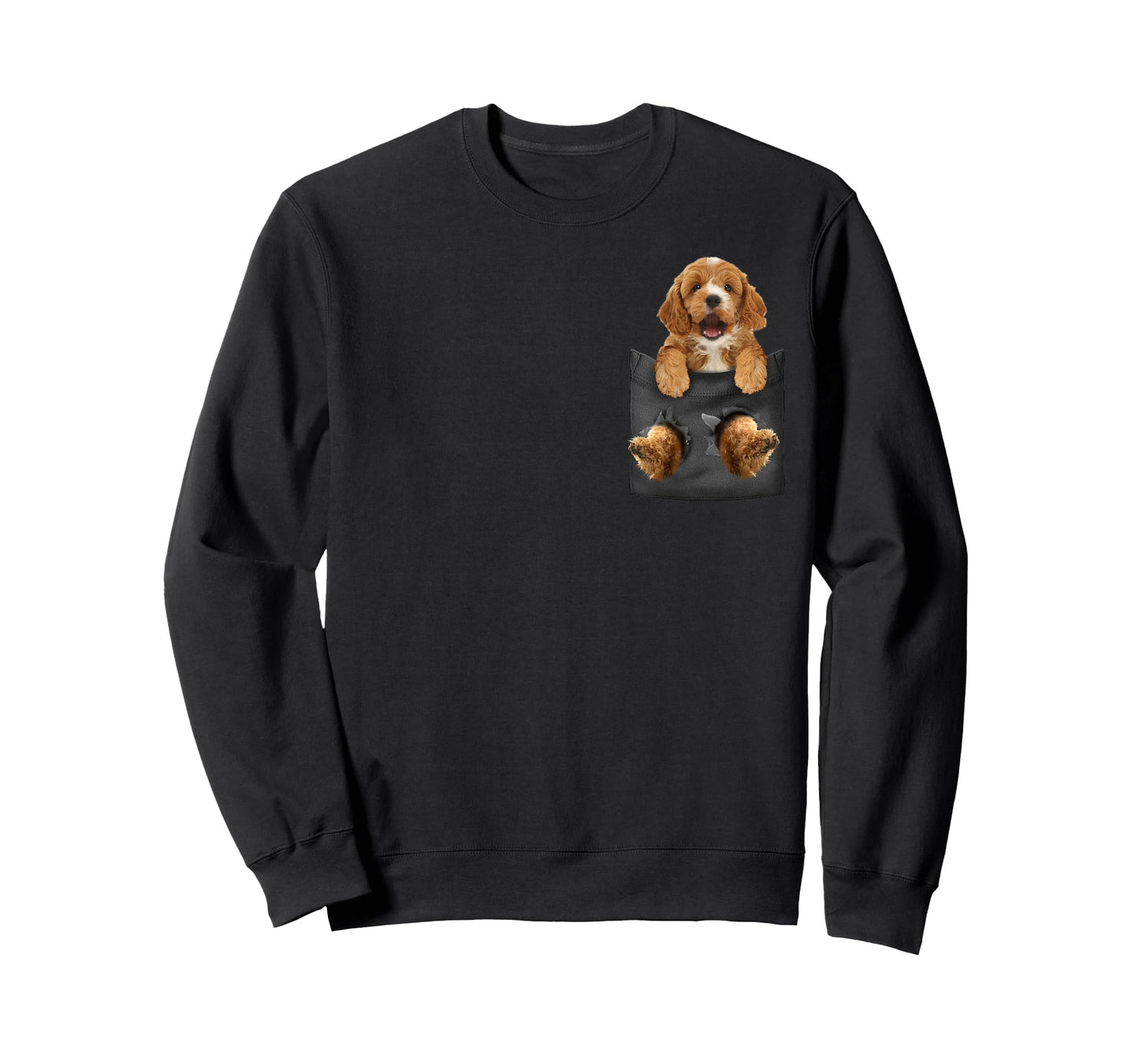 Cockapoo in Pocket Dog Girls Shirt T-Shirt