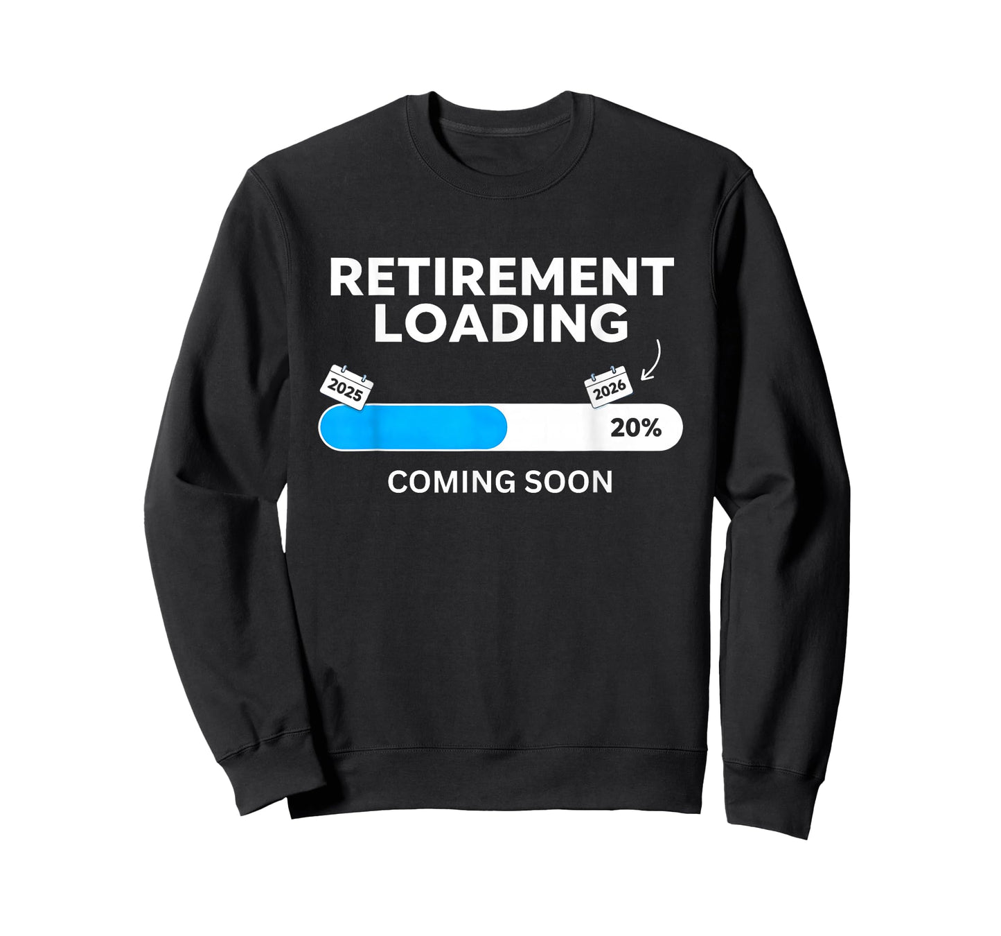 Funny Retirement 2026 Loading Soon to Retire Countdown T-Shirt