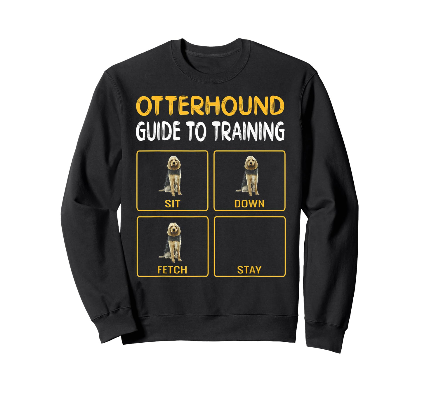 Funny Otterhound Guide To Training Dog Obedience Men Women T-Shirt