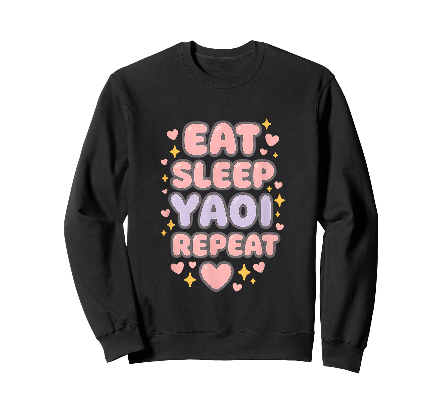 Eat Sleep Yuri Yaoi Repeat Boy's Love Manga T-Shirt