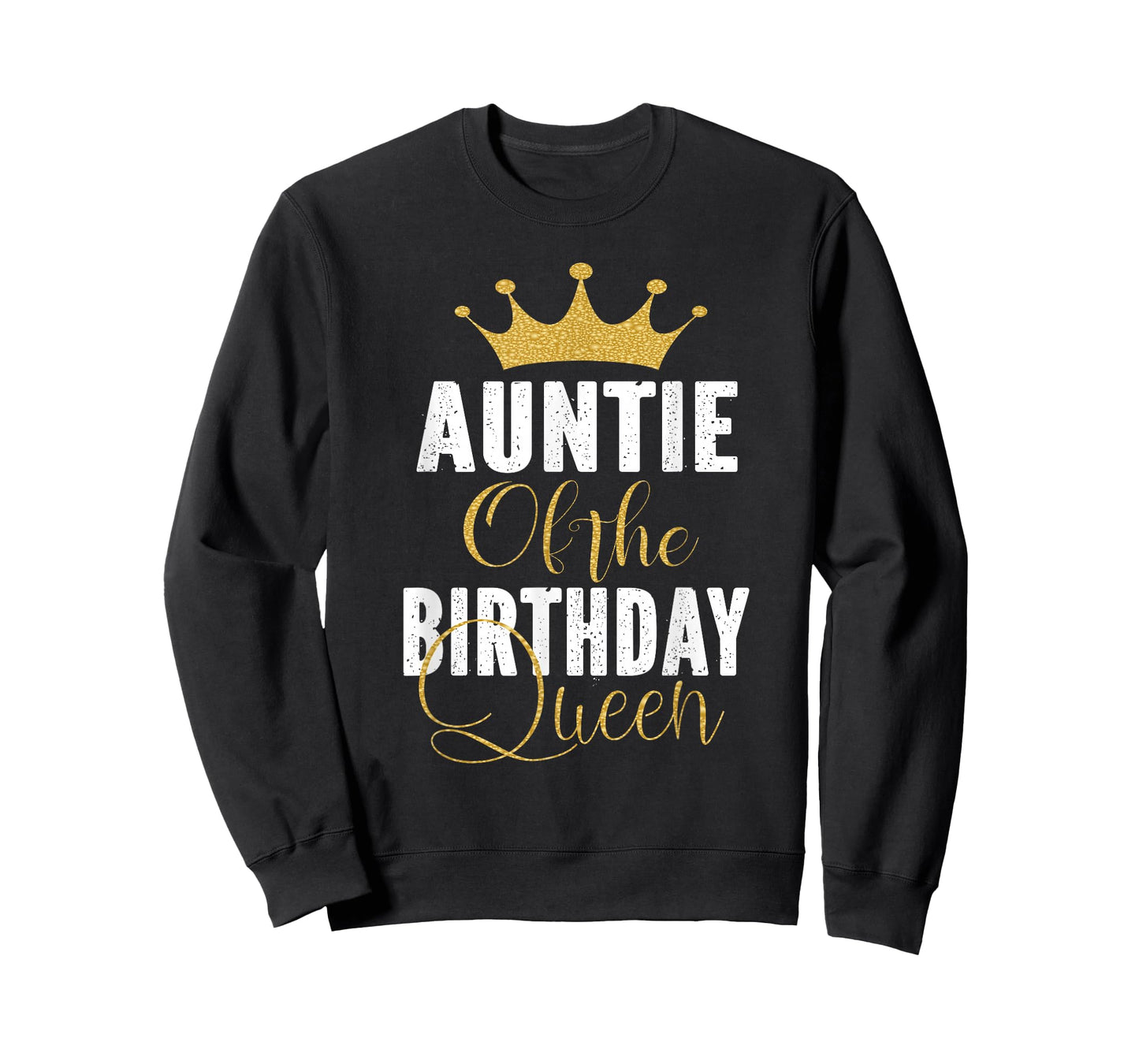Auntie Of The Birthday Queen Girls Bday Party Gift For Her T-Shirt