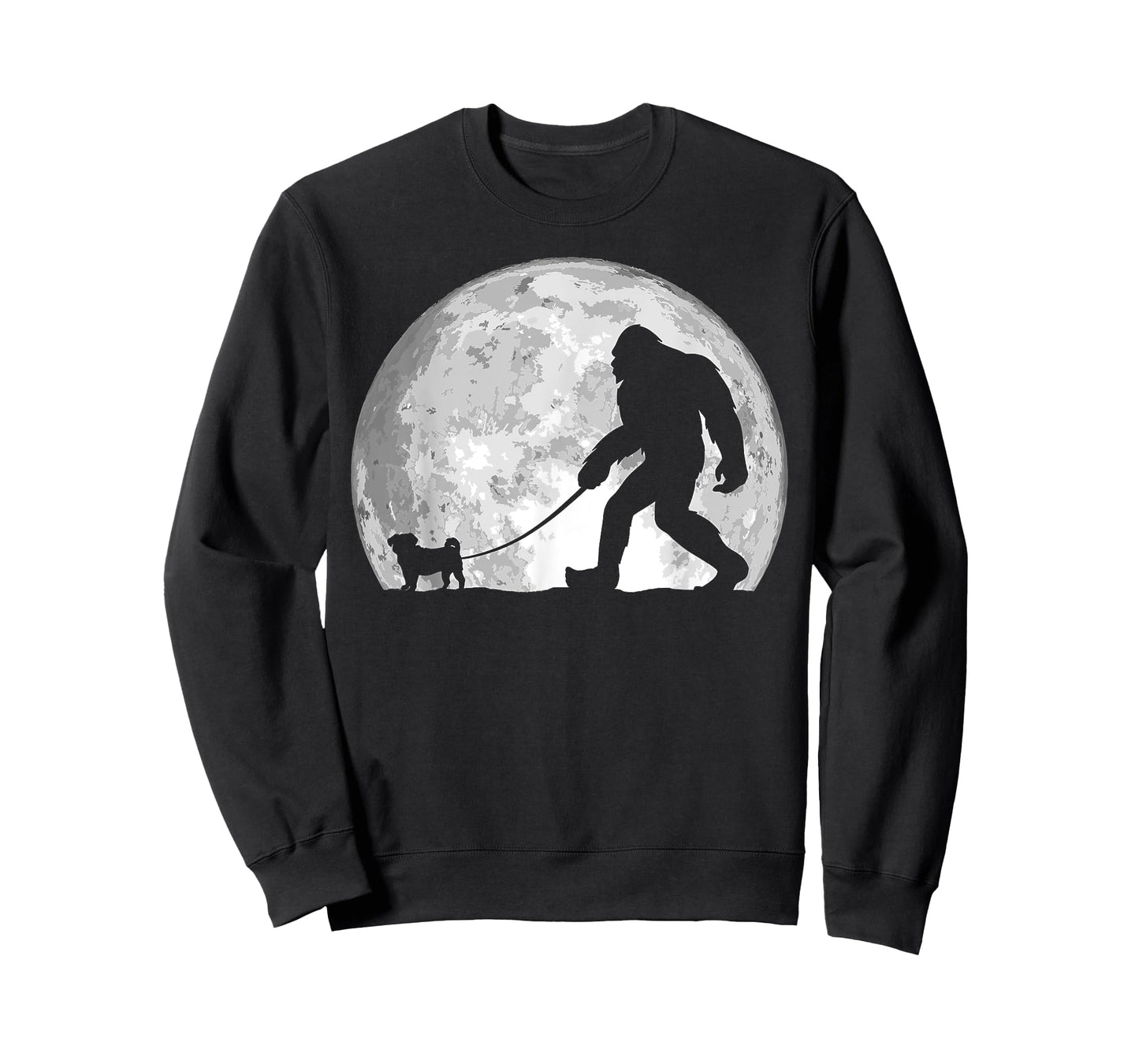 Funny Bigfoot, Pug Lover, Bigfoot Lover, Bigfoot T-Shirt