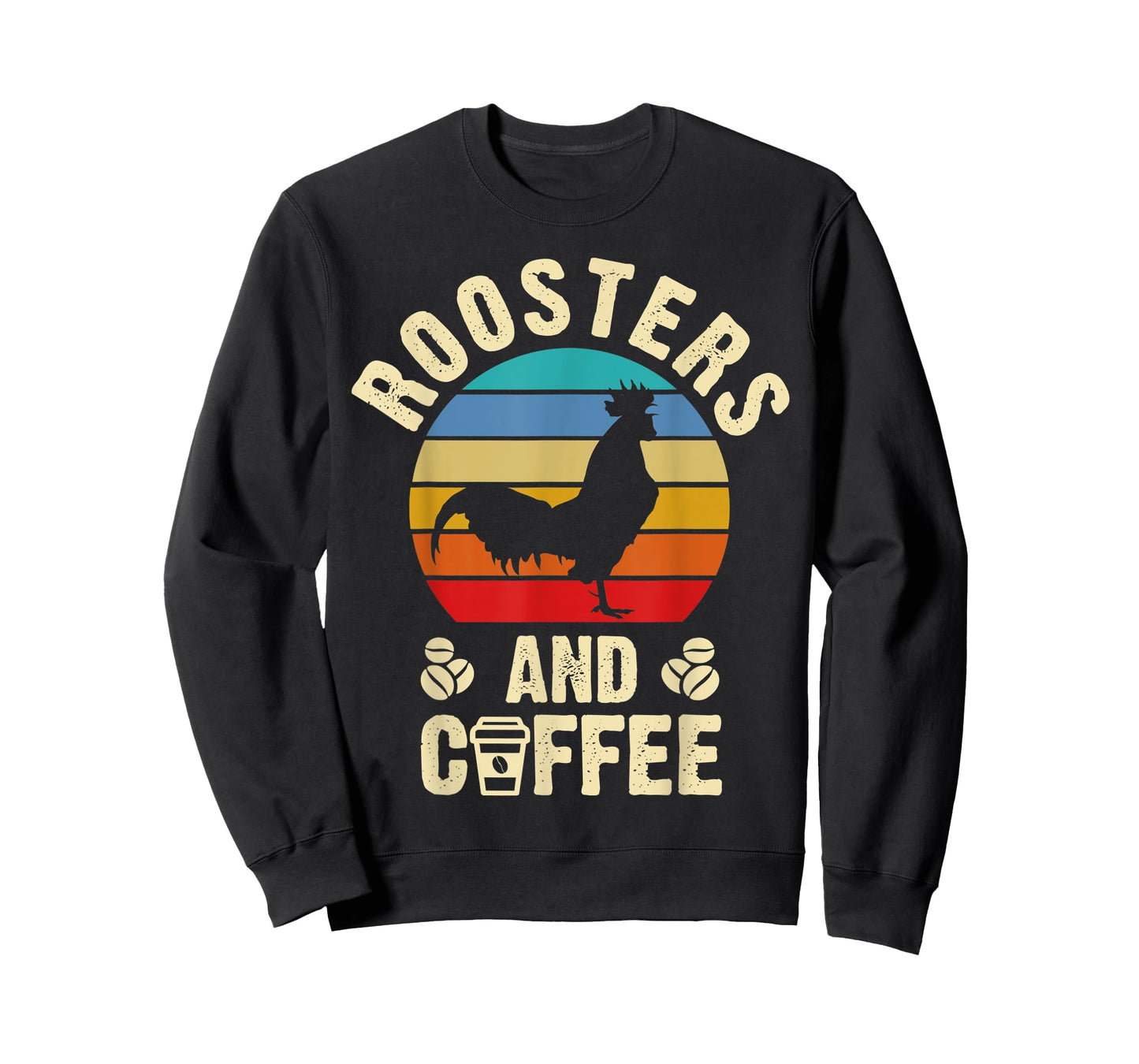 I like Roosters & Coffee Funny vintage Pet theme lover gift T-Shirt