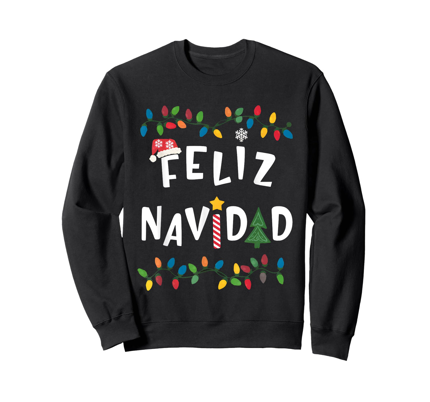 Feliz Navidad Shirt Funny Mexican Christmas in Spanish Xmas T-Shirt