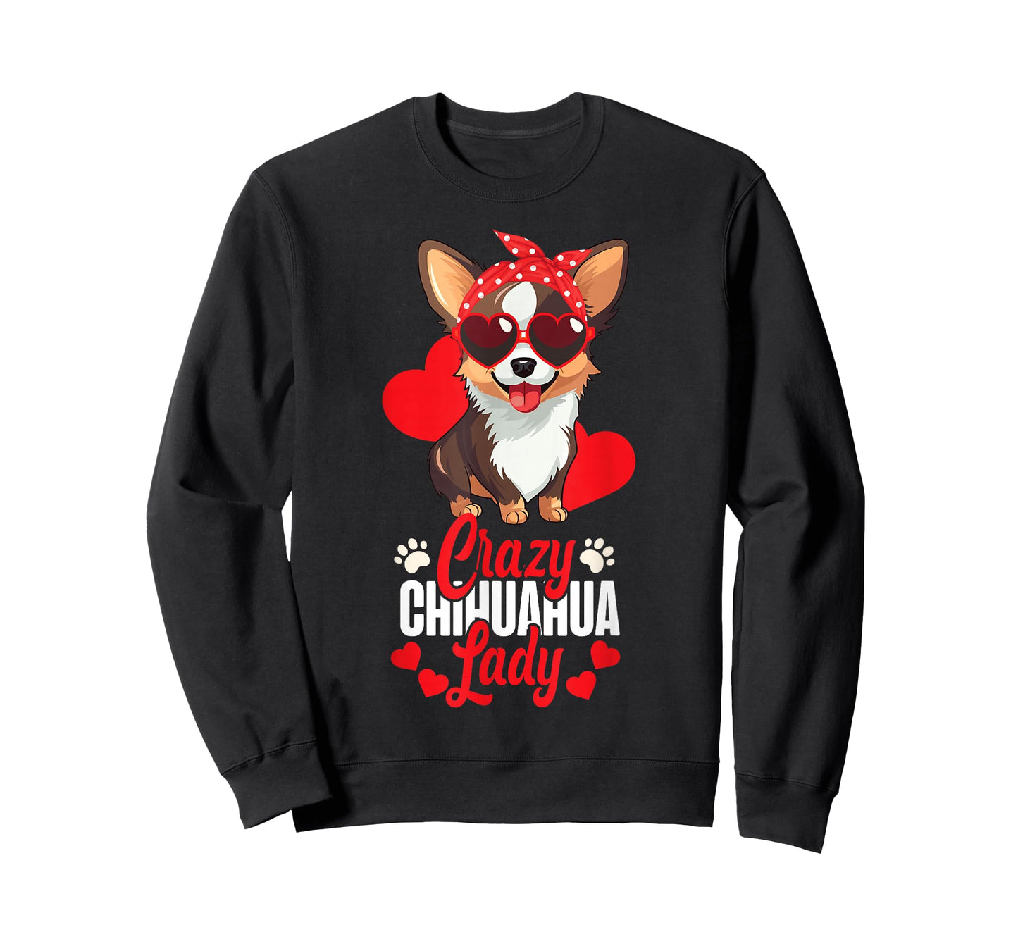 Chihuahua Chihuahueño Crazy Chihuahua Lady T-Shirt