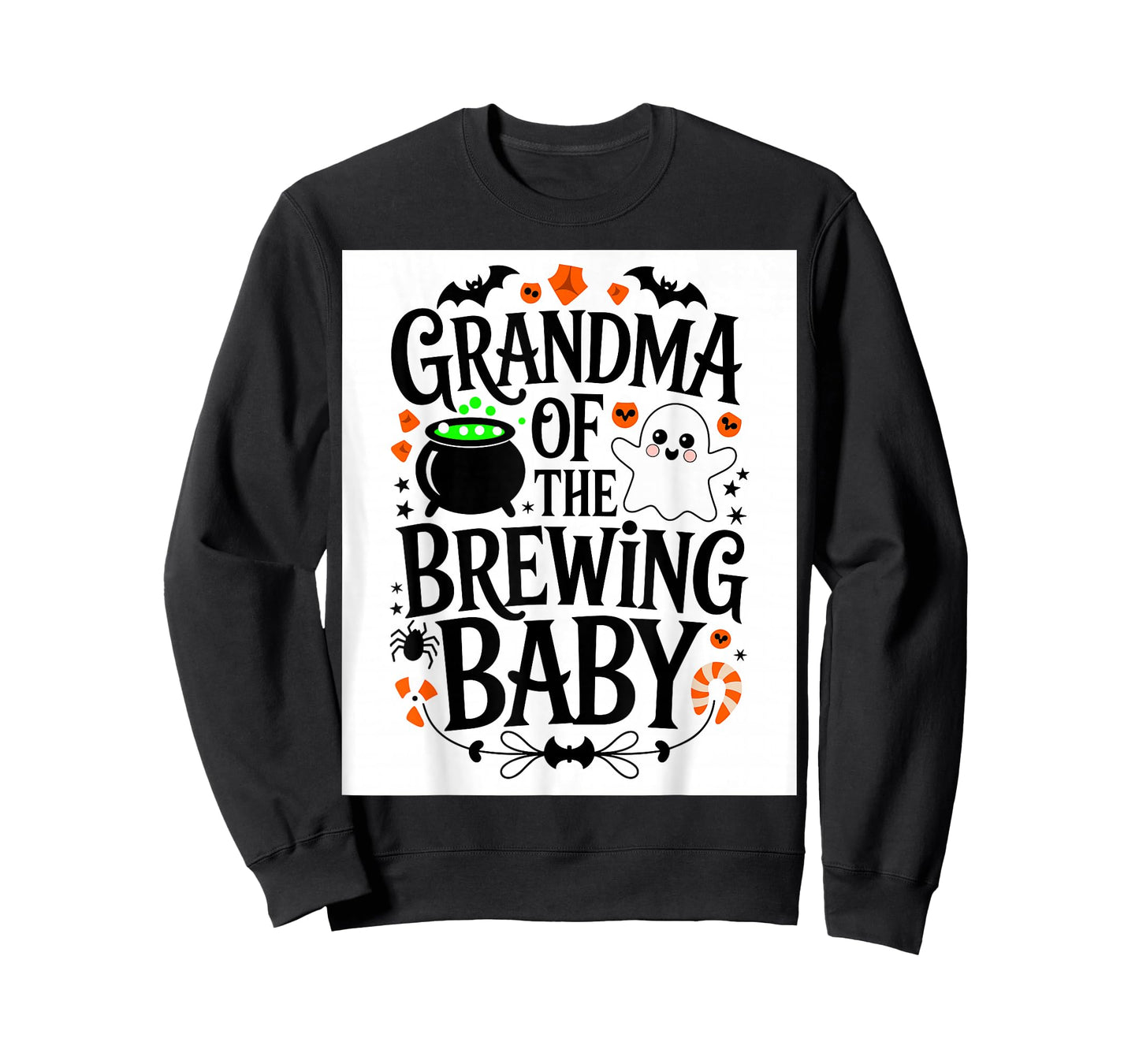 Grandma of The Brewing Baby T Shirt Halloween Brewing T-Shirt