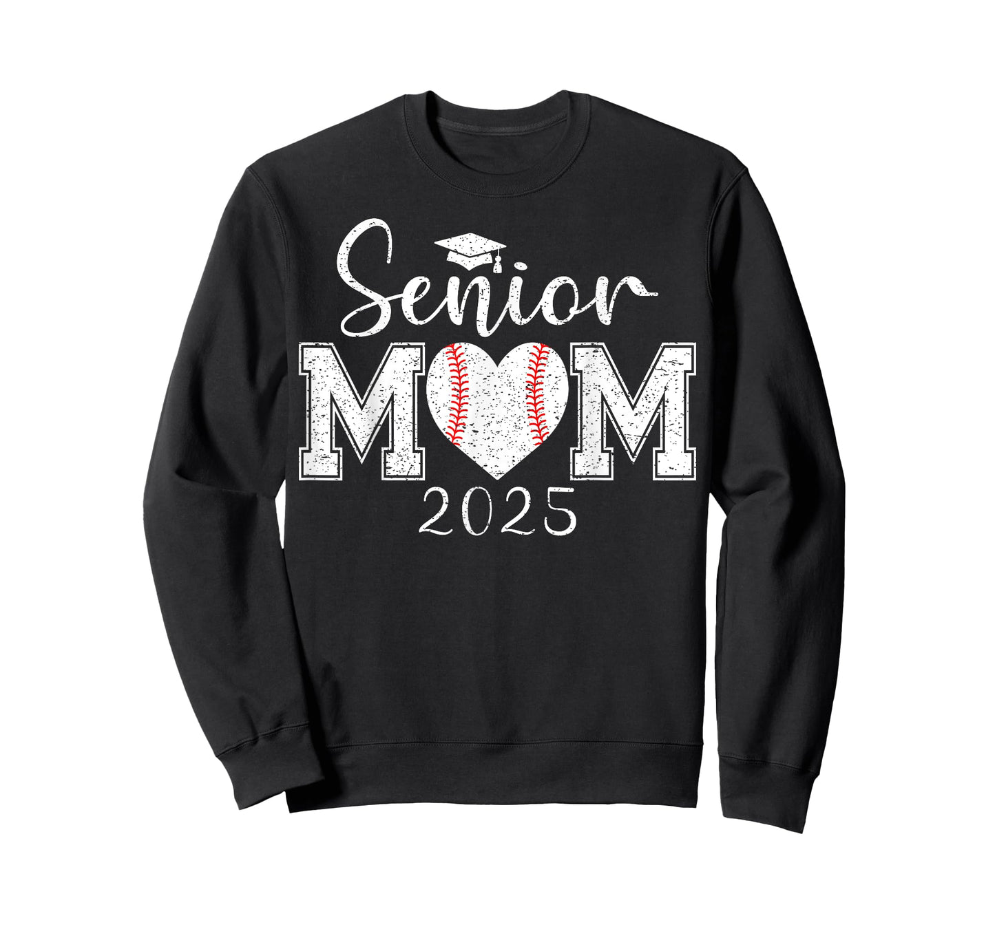 Senior Mom Baseball 2025 Class Of 2025 Graduation T-Shirt