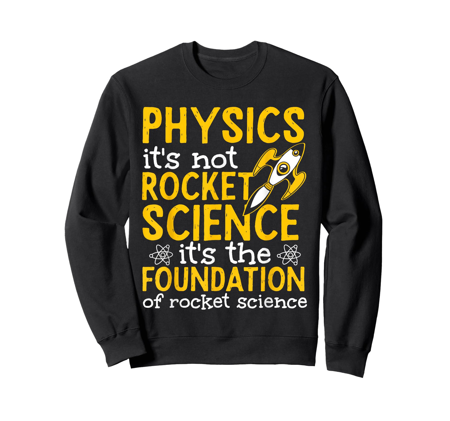 Science Physics Teacher Physics Is Not Rocket Science Men Women T-Shirt