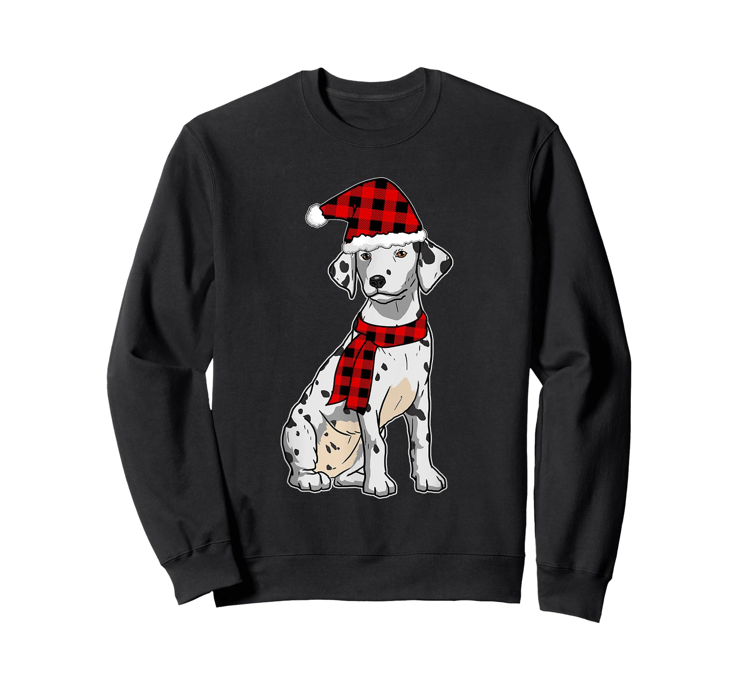 Funny Dalmatian Christmas Dots Spots Dogs T-Shirt for Men Women Kids