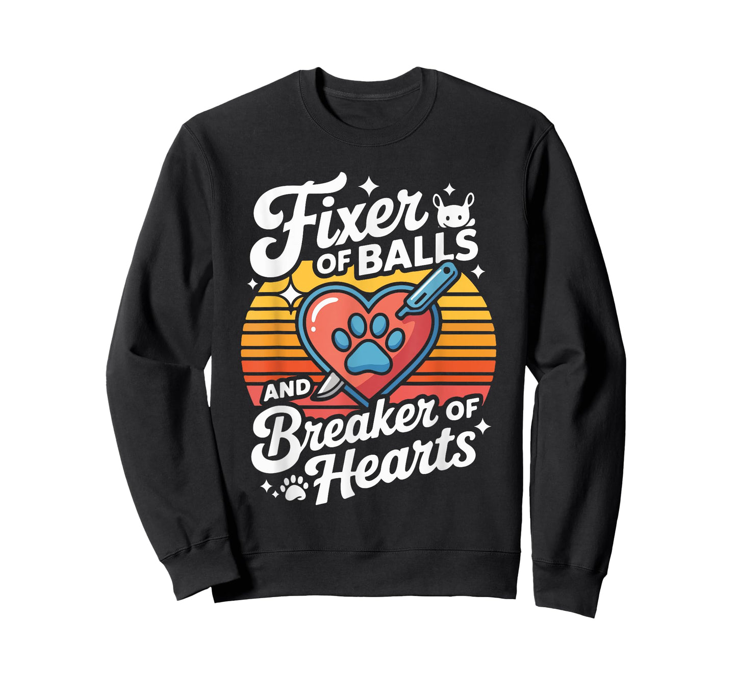 Fixer of Balls and Breaker of Hearts Fun Vet T-Shirt