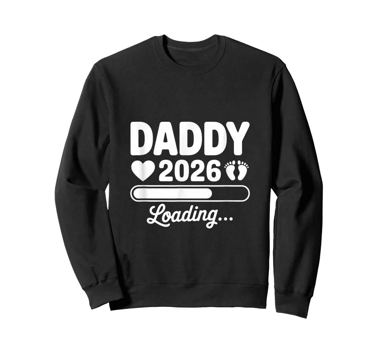 Daddy 2026 Loading Pregnancy Announcement New Dad Reveal T-Shirt
