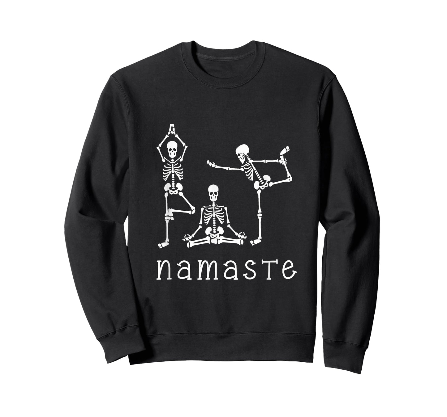 Namaste Skeletons Yoga Lover Gift for Yogi Workout Women T-Shirt