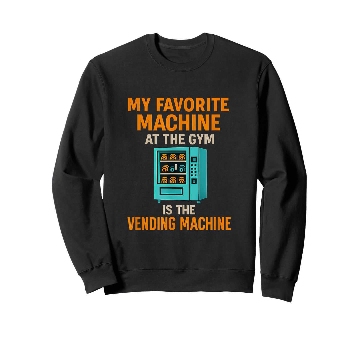 Christian Gym Vending Machine Workout Humor T-Shirt