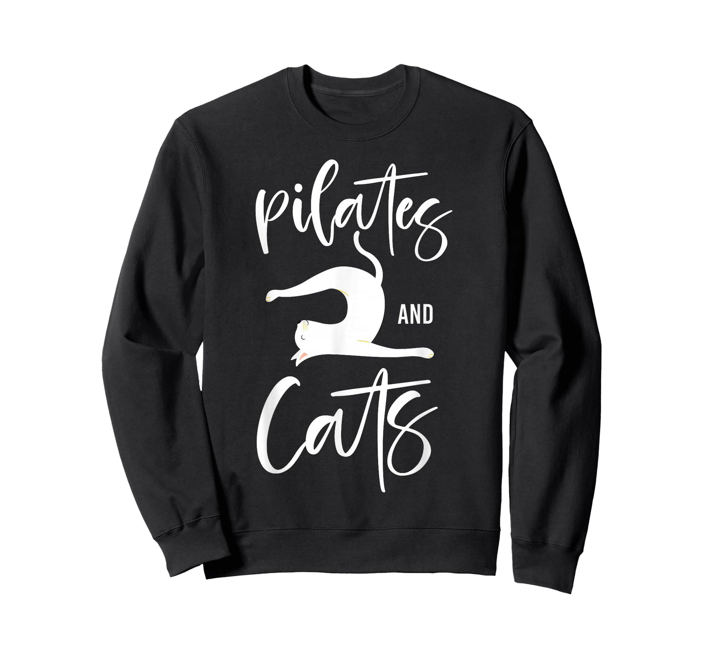 Pilates Instructor Teacher Cat Pilates And Cats T-Shirt