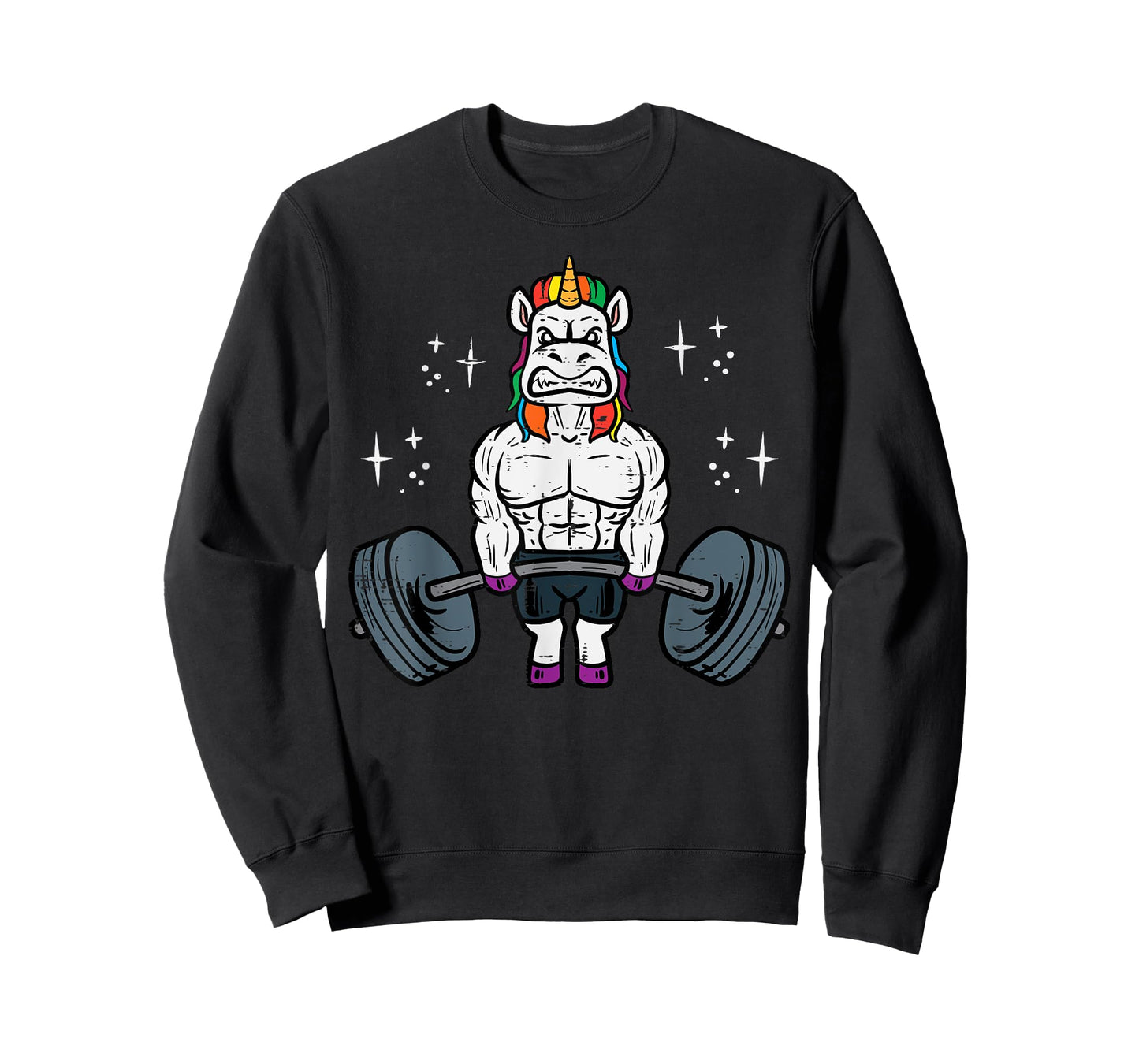 Workout Unicorn Deadlift Gym Fitness Weightlifting Women Men T-Shirt