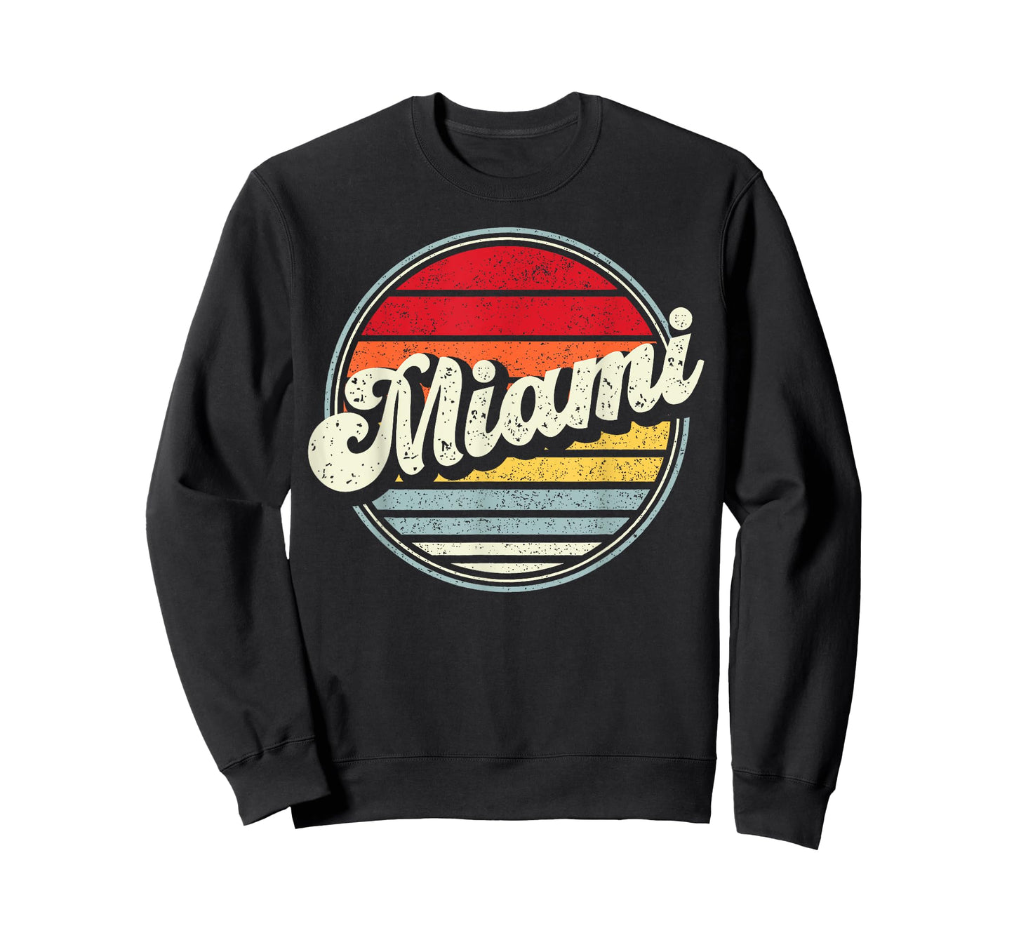 Retro Miami Home State Cool 70s Style Sunset Men Women Kids T-Shirt