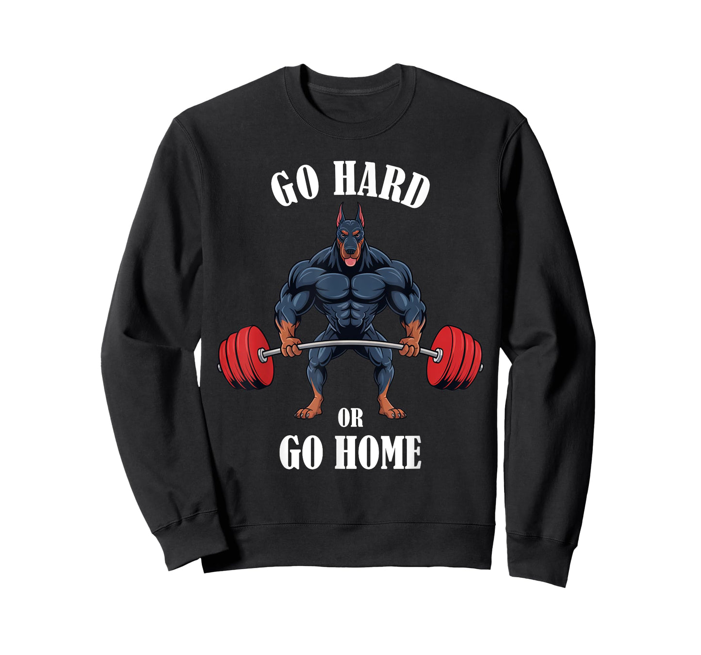Doberman Pinscher Workout Shirt Weightlifting Gym T-Shirt