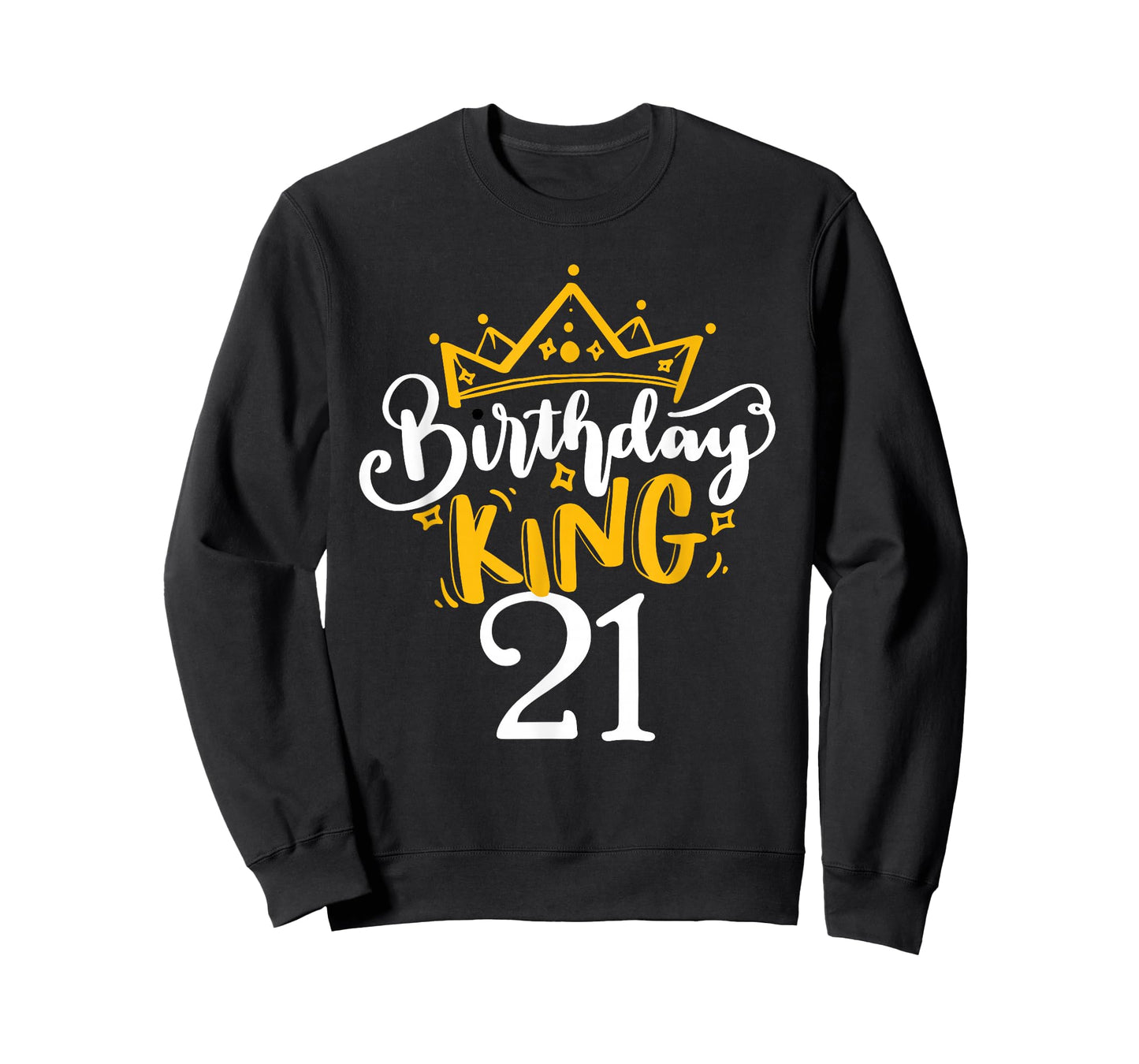 21st Birthday King 21 Years Old Party Ideas For Him T-Shirt