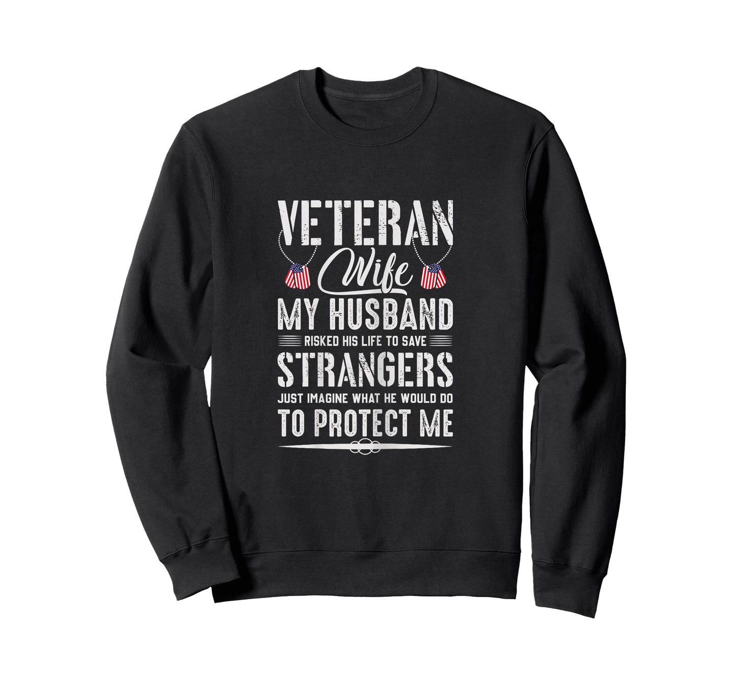 Cool Military Veteran Wife Army Husband Soldier Saying Gift T-Shirt