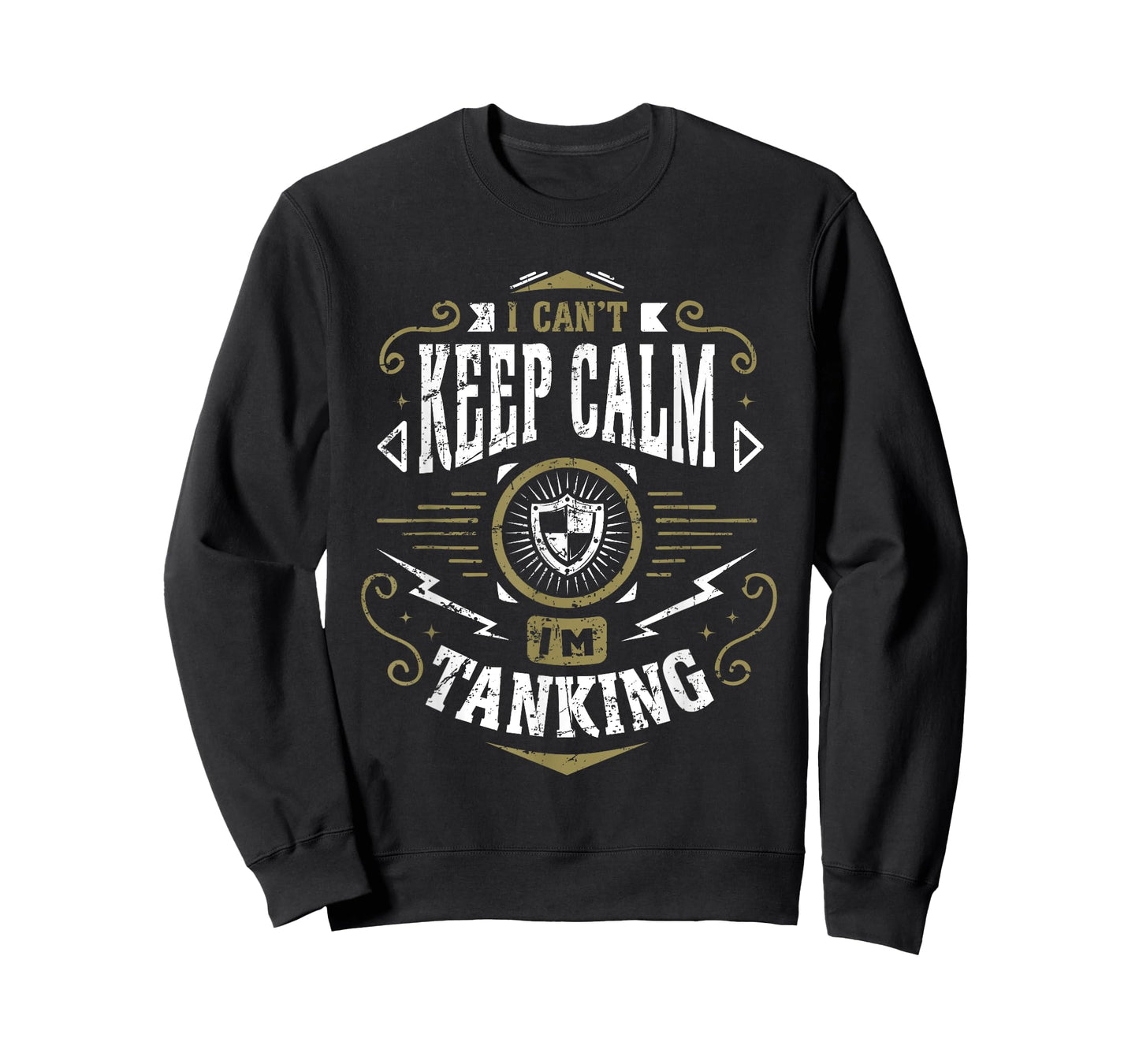 WoW I Can't Keep Calm I'm Tanking Tank Gaming T-Shirt