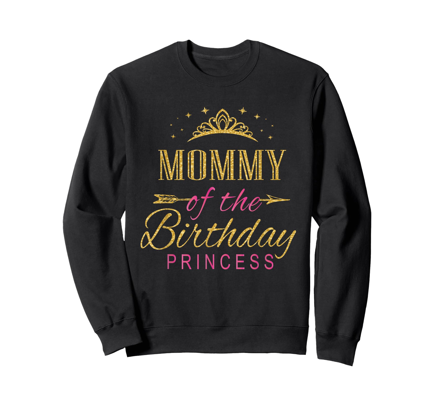 Mommy of The Birthday Princess Girls Party T-Shirt Small