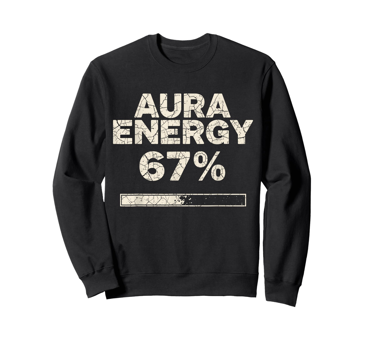 Aura Energy at 67 Six Seven Funny Gen Alpha Slang Meme T-Shirt