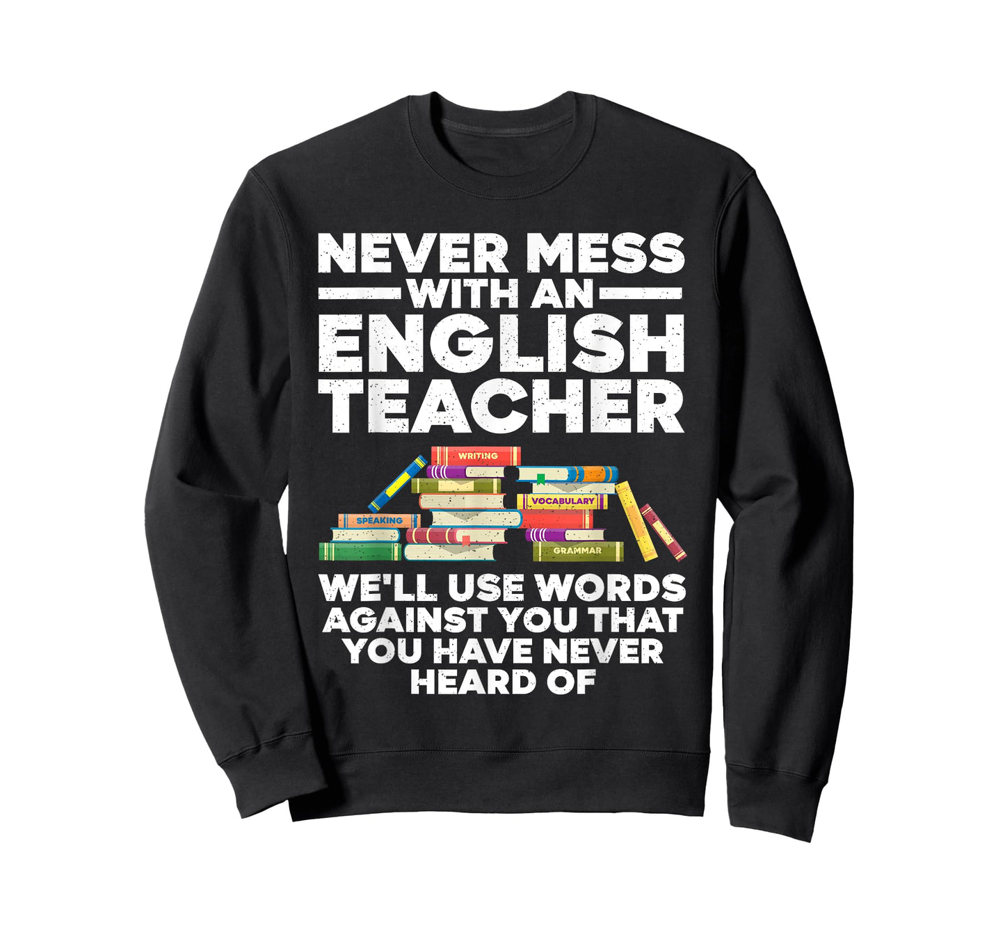 Funny English Teacher Art For Men Women Reading ELA Teachers T-Shirt