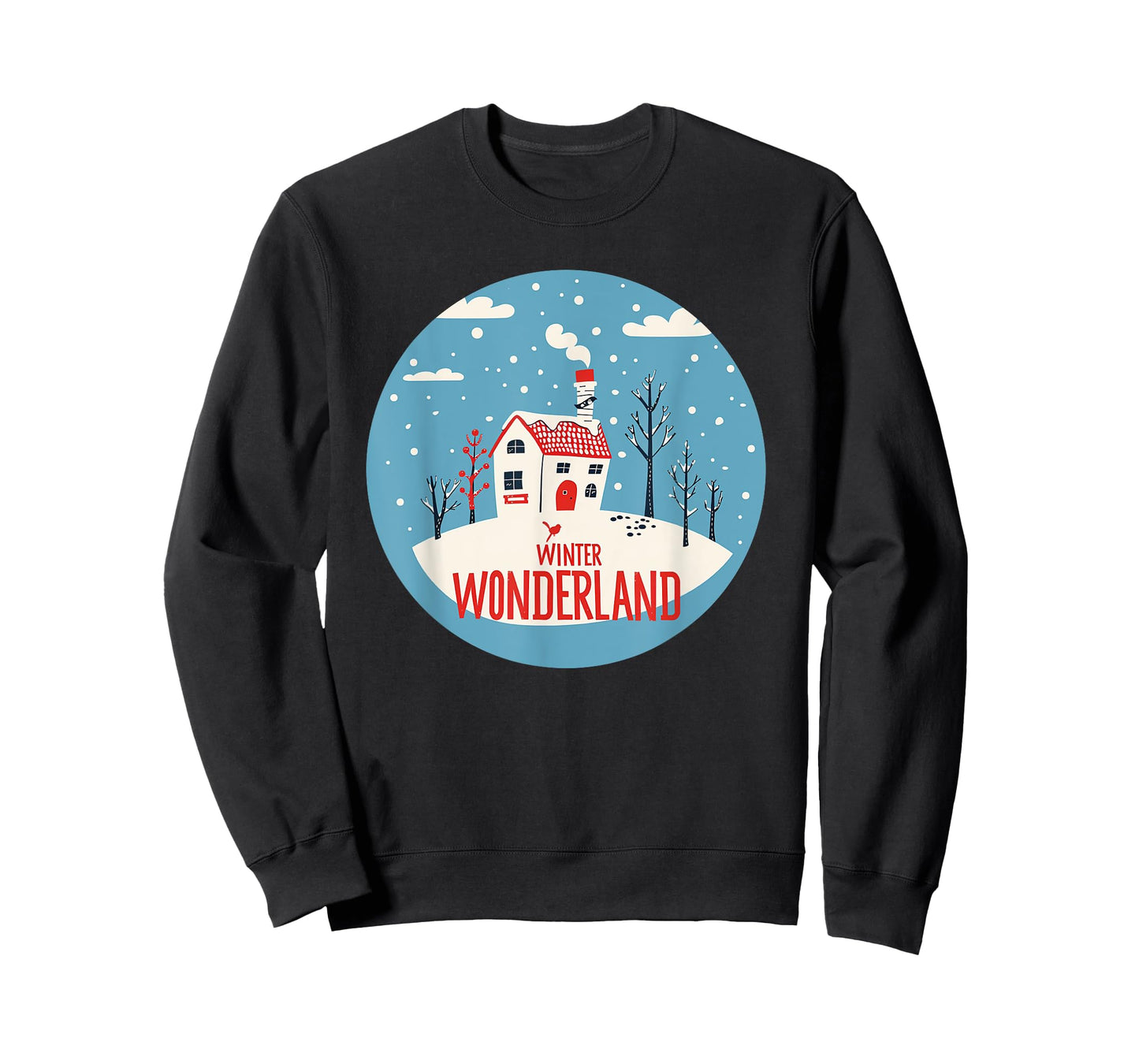 Winter Wonderland Emblem for a Magical Wintry Season T-Shirt