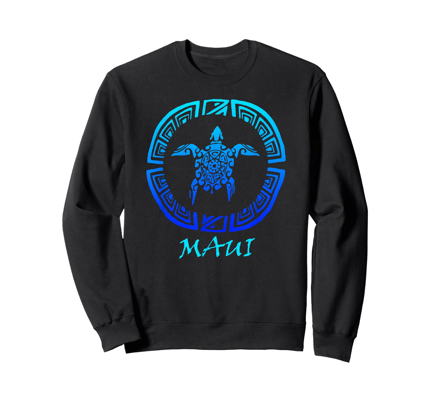 Maui Vintage Retro Tribal Sea Turtle Throwback T-Shirt
