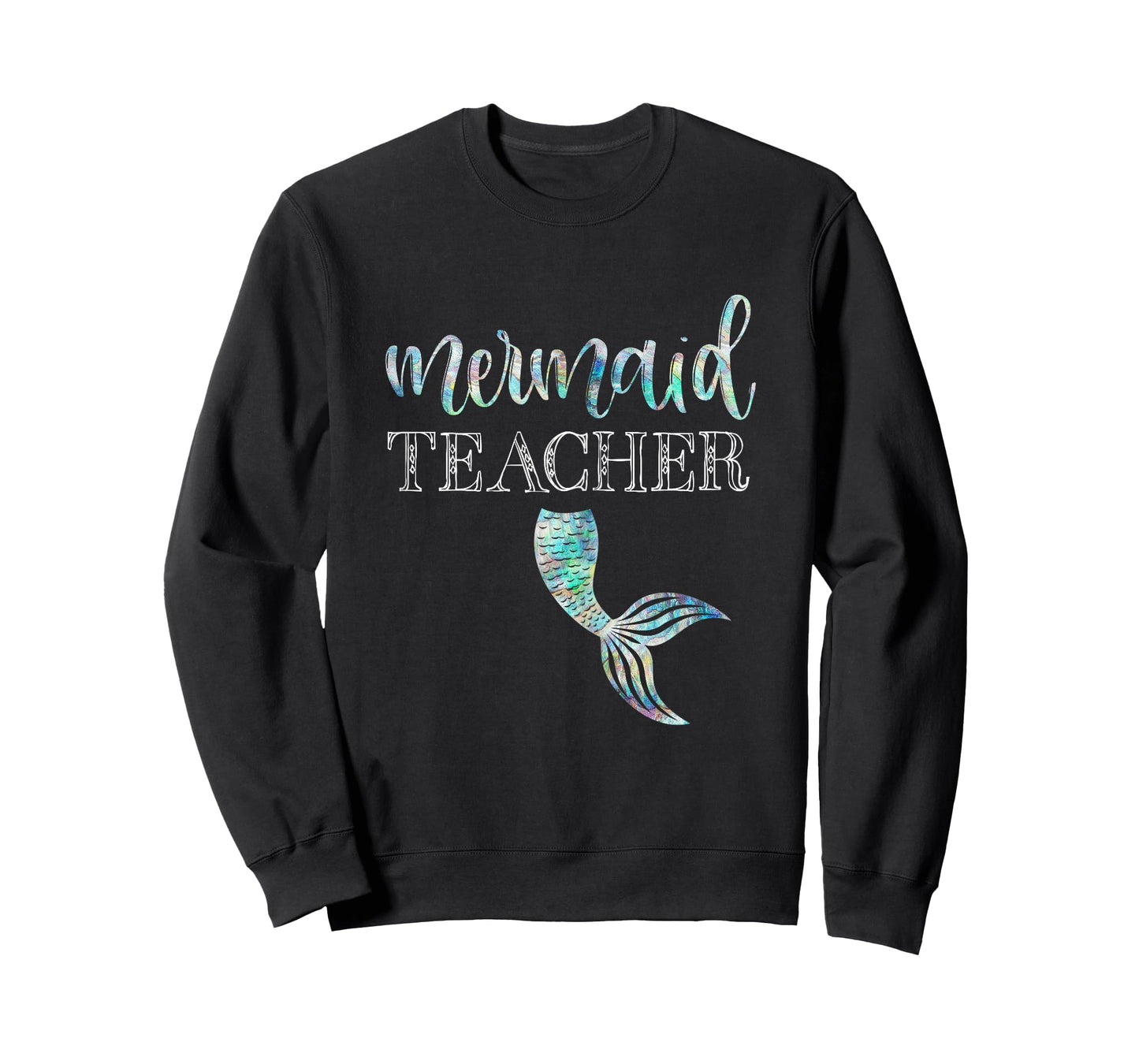 Mermaid Teacher Shirt Cute Back To School Student Gift Tee T-Shirt