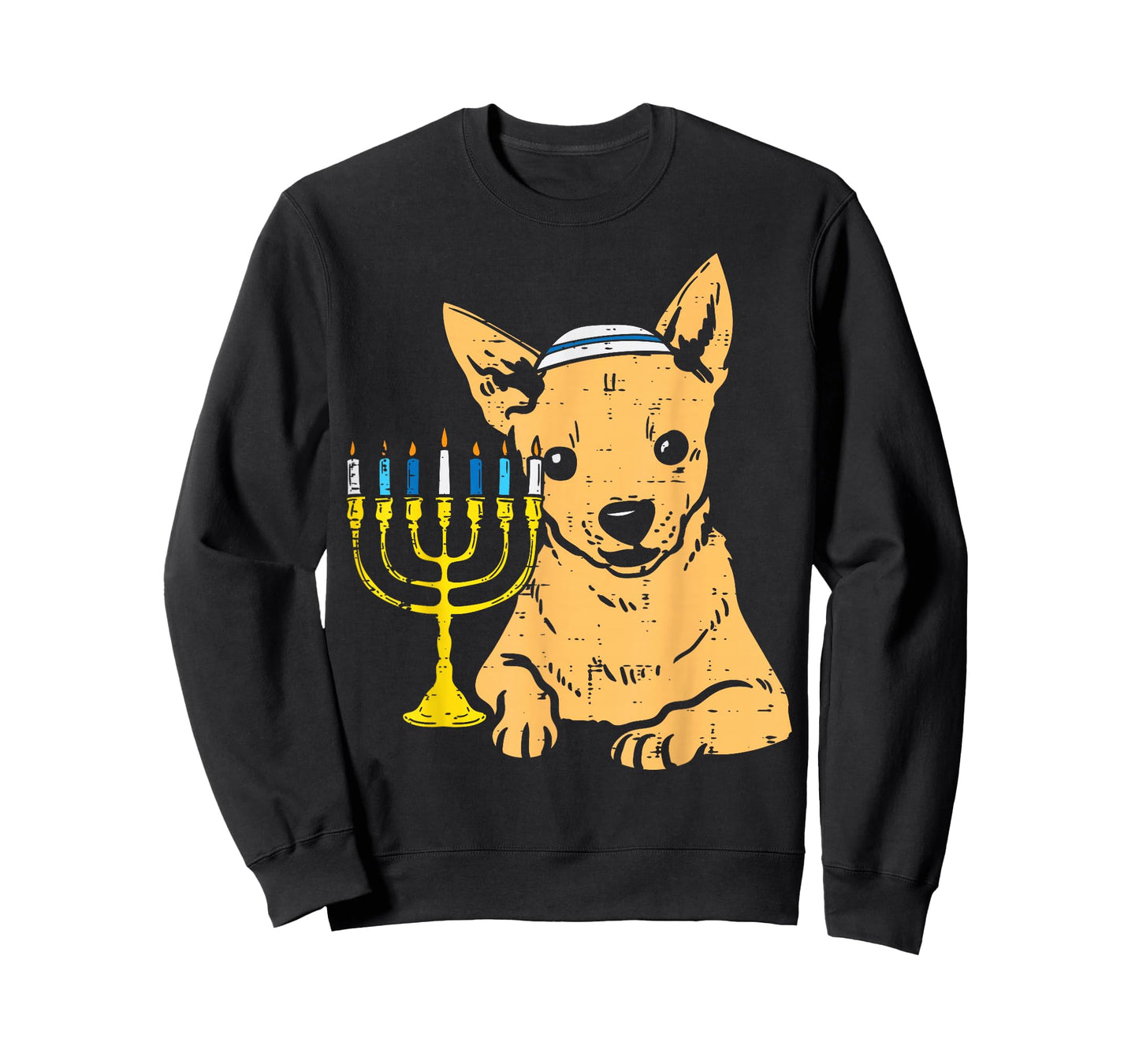 Jewish Chihuahua Chiwawa Dog Hanukkah Pajamas Chanukah PJs T-Shirt