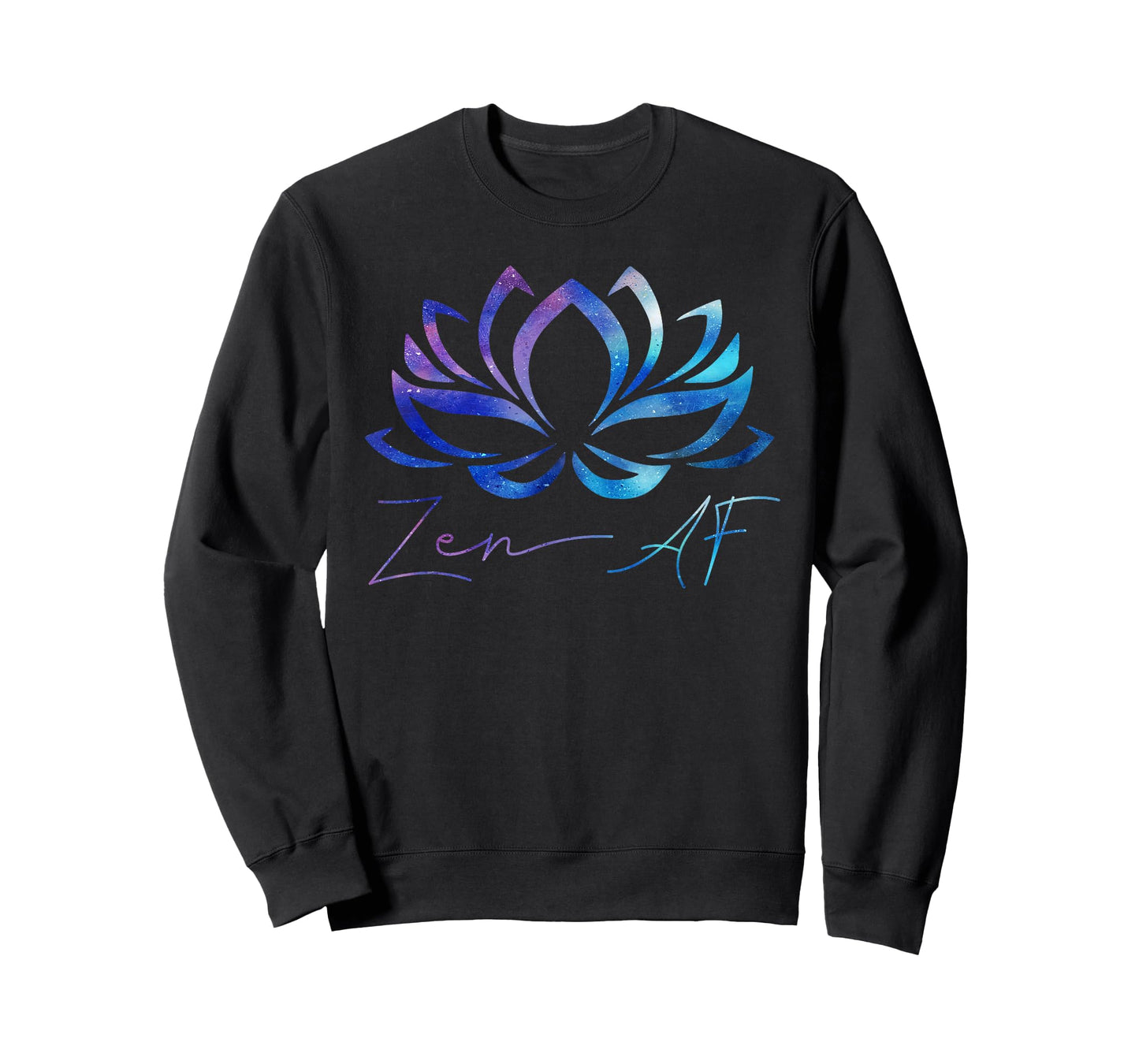 Zen AF Shirt Lotus Flower Funny Gift Yoga Clothes Spiritual T-Shirt